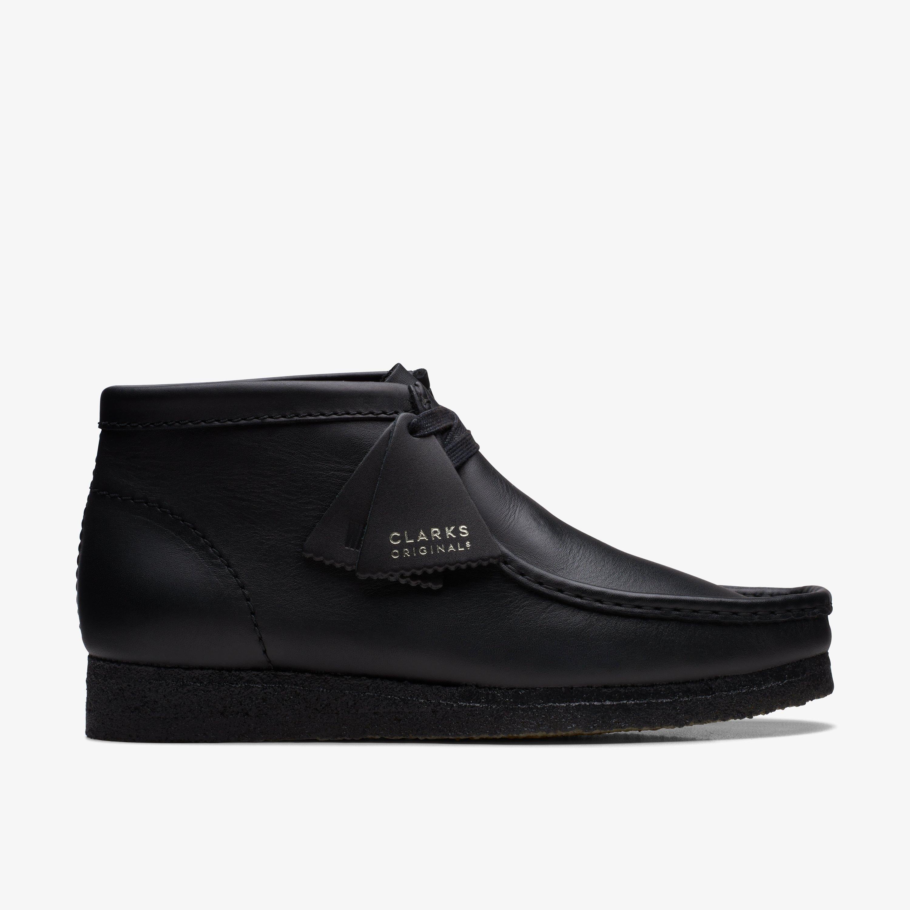 Wallabee Boot Cuir noir