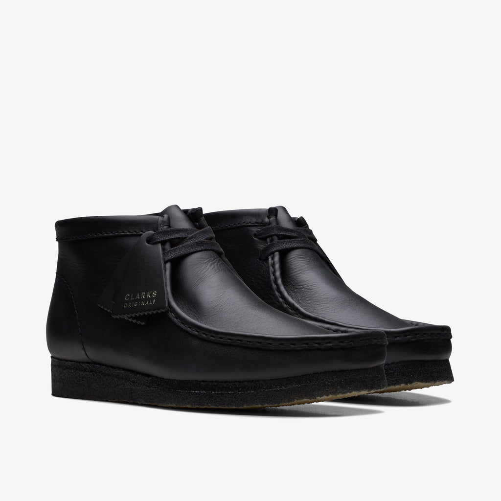 Wallabee Boot Cuir noir