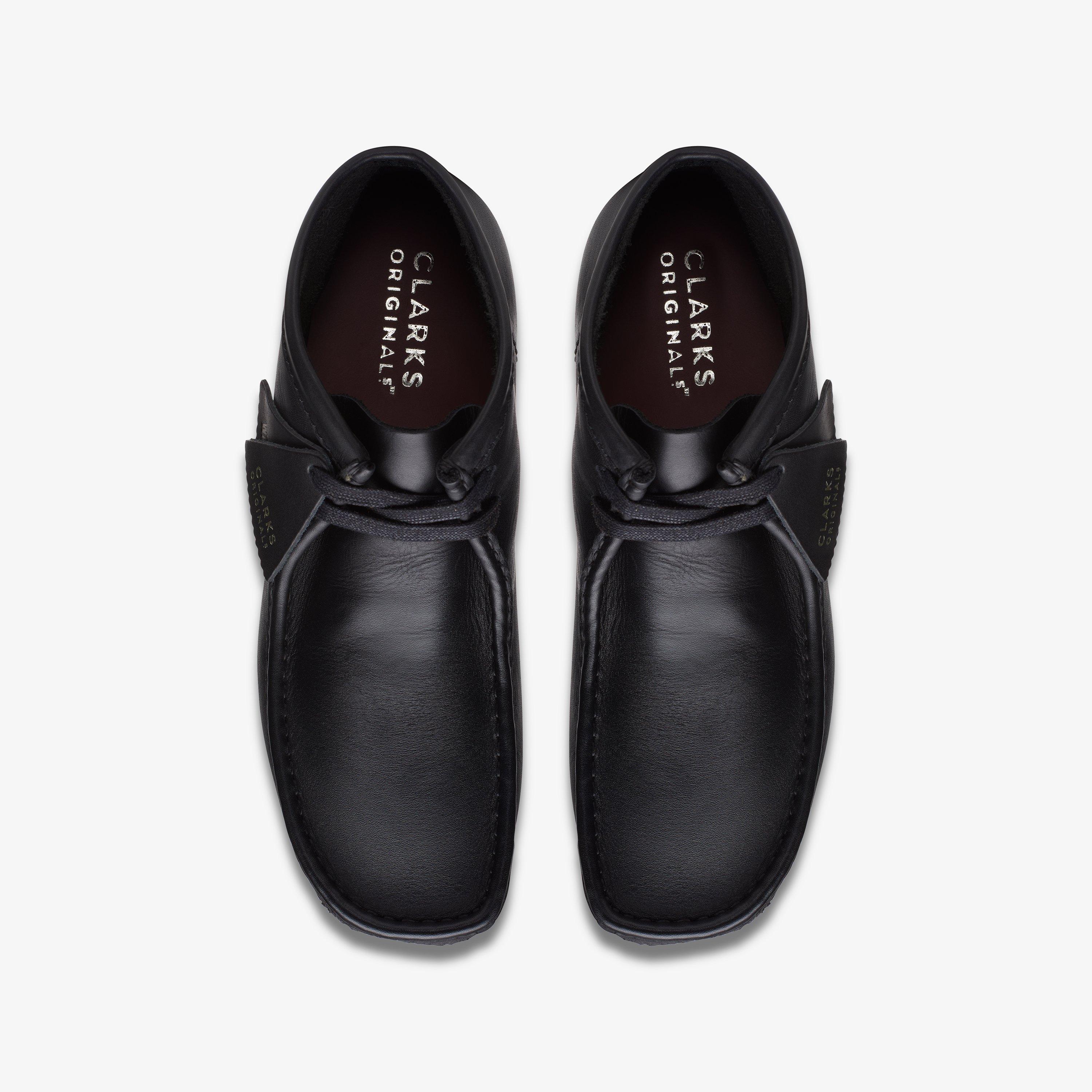 Wallabee Boot Cuir noir