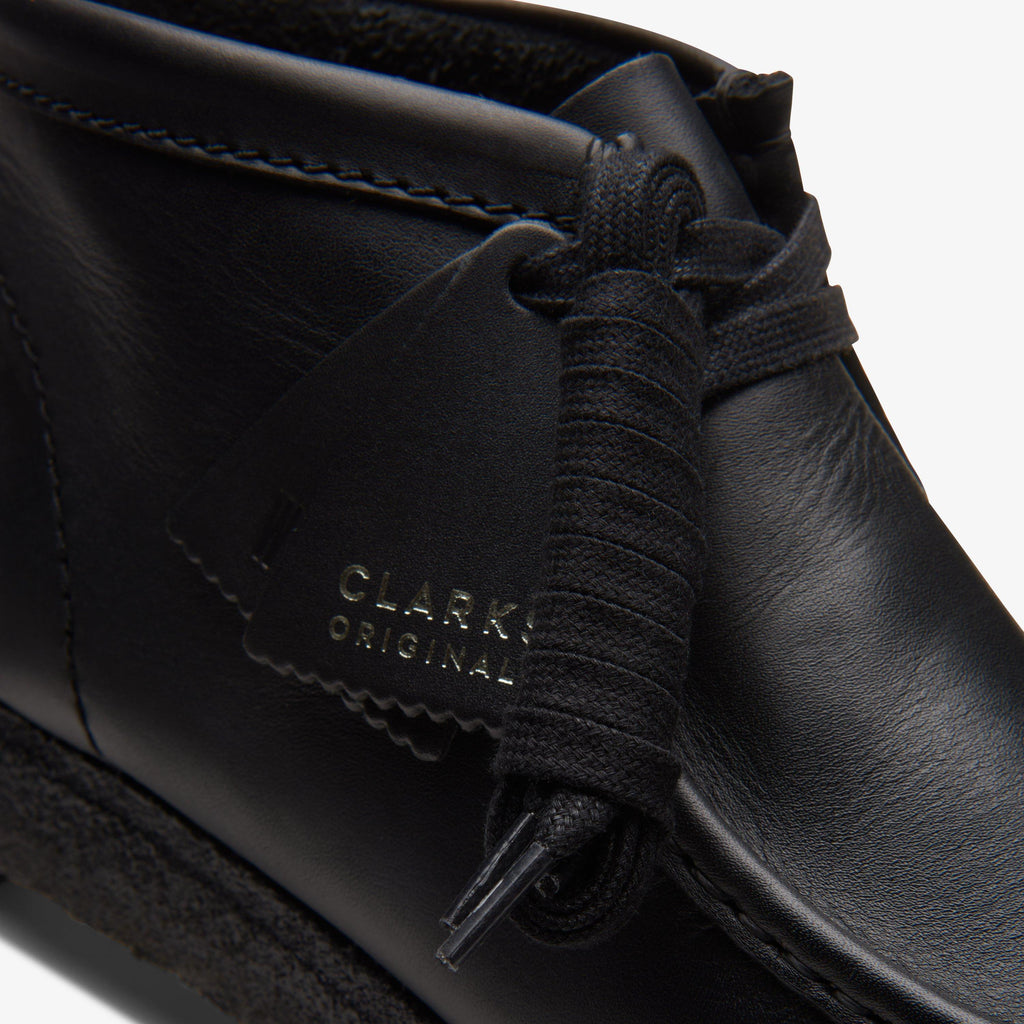 Wallabee Boot Cuir noir