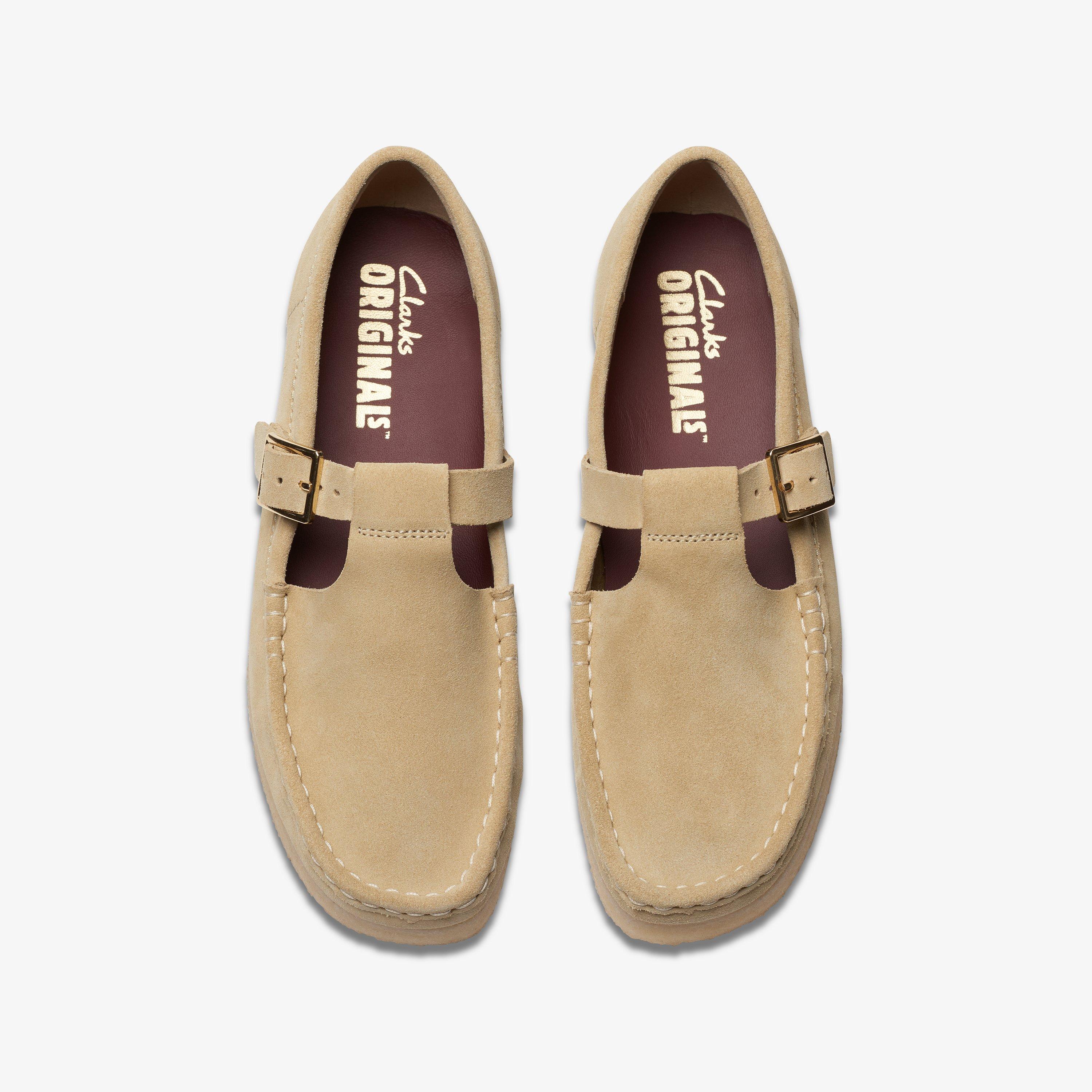 Wallabee T Bar Daim marron érable