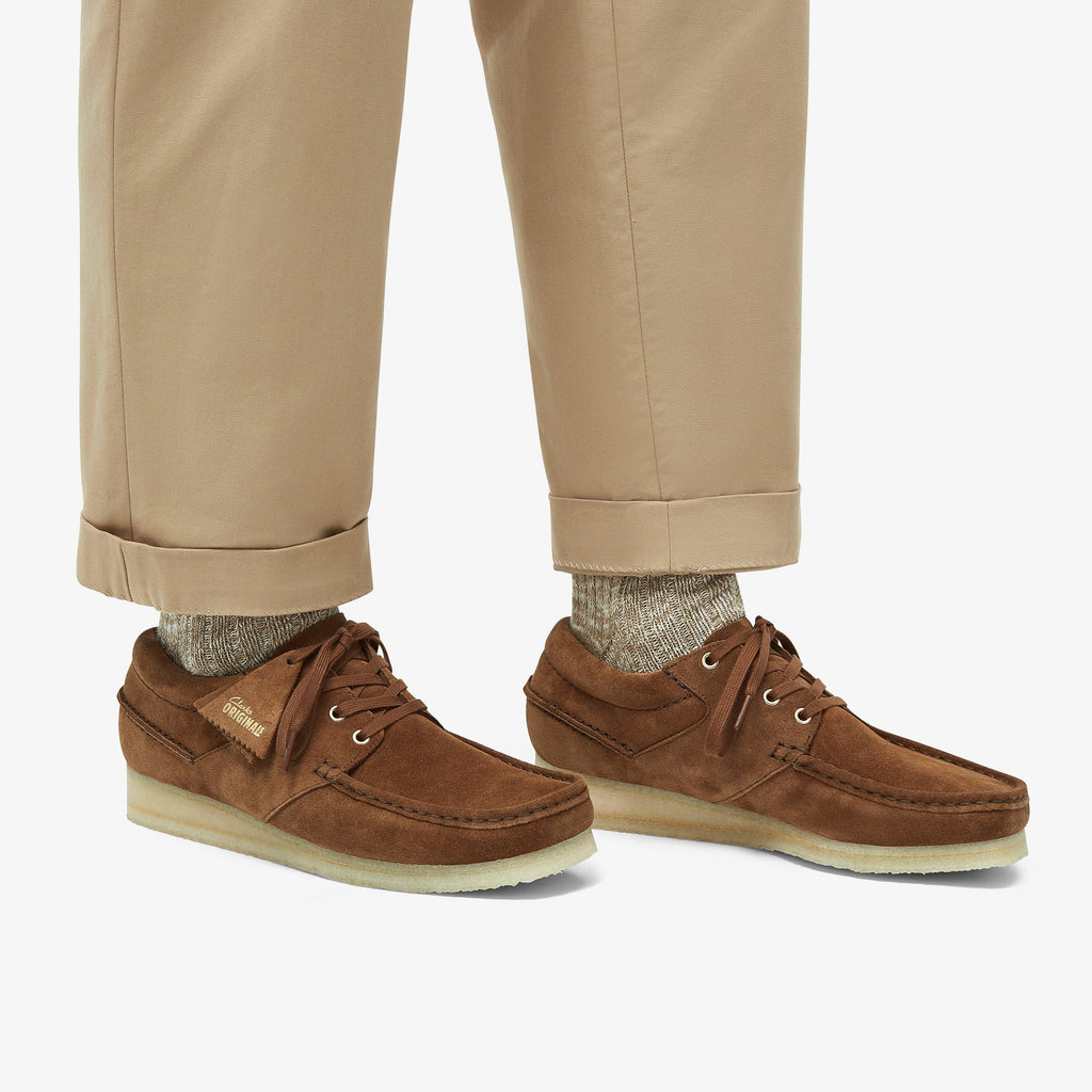 Wallabee Boat Daim cola