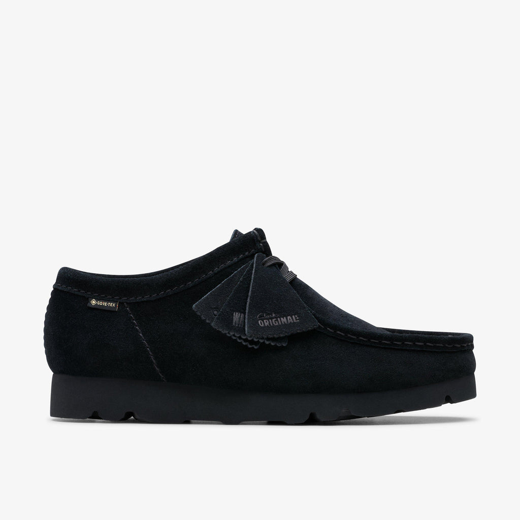 Wallabee en daim noir Gore-Tex