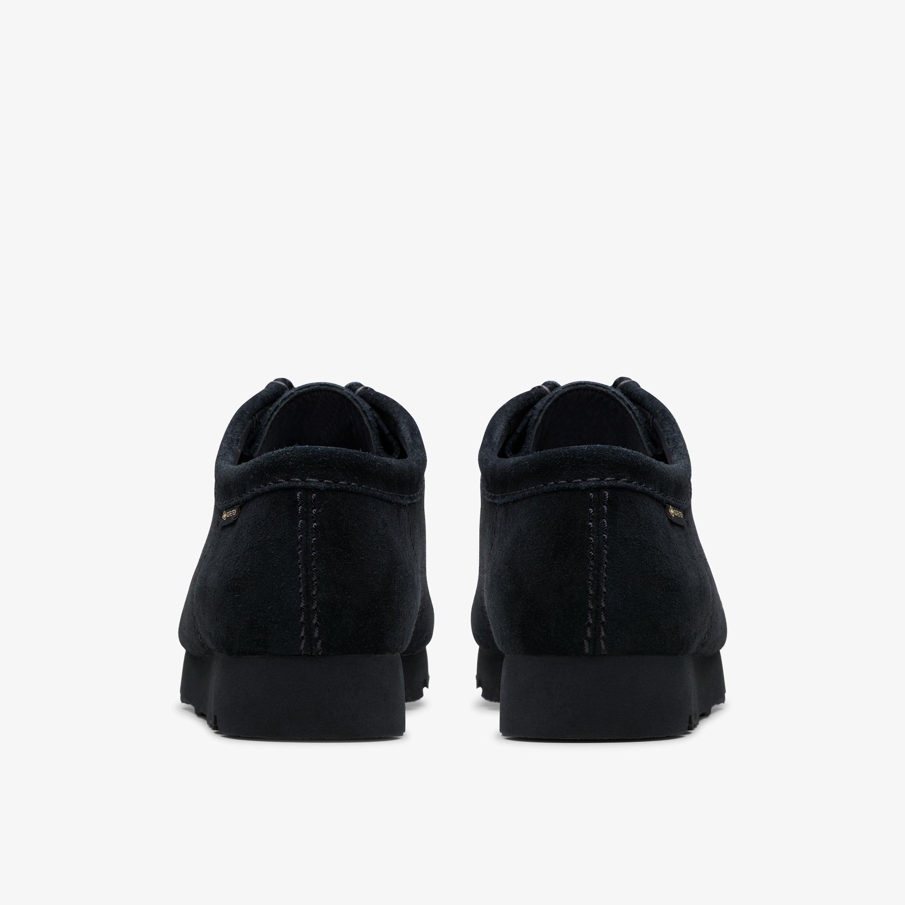 Wallabee en daim noir Gore-Tex