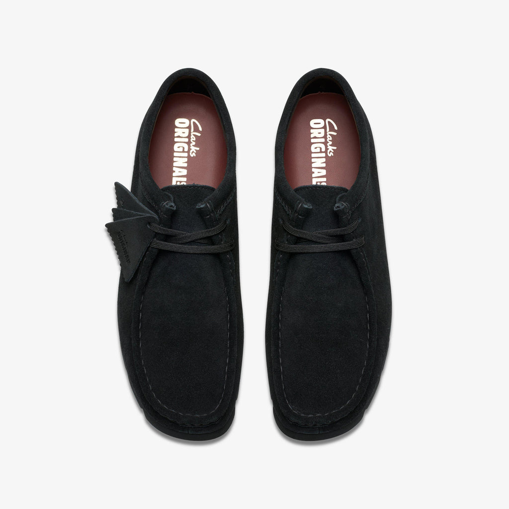 Wallabee en daim noir Gore-Tex