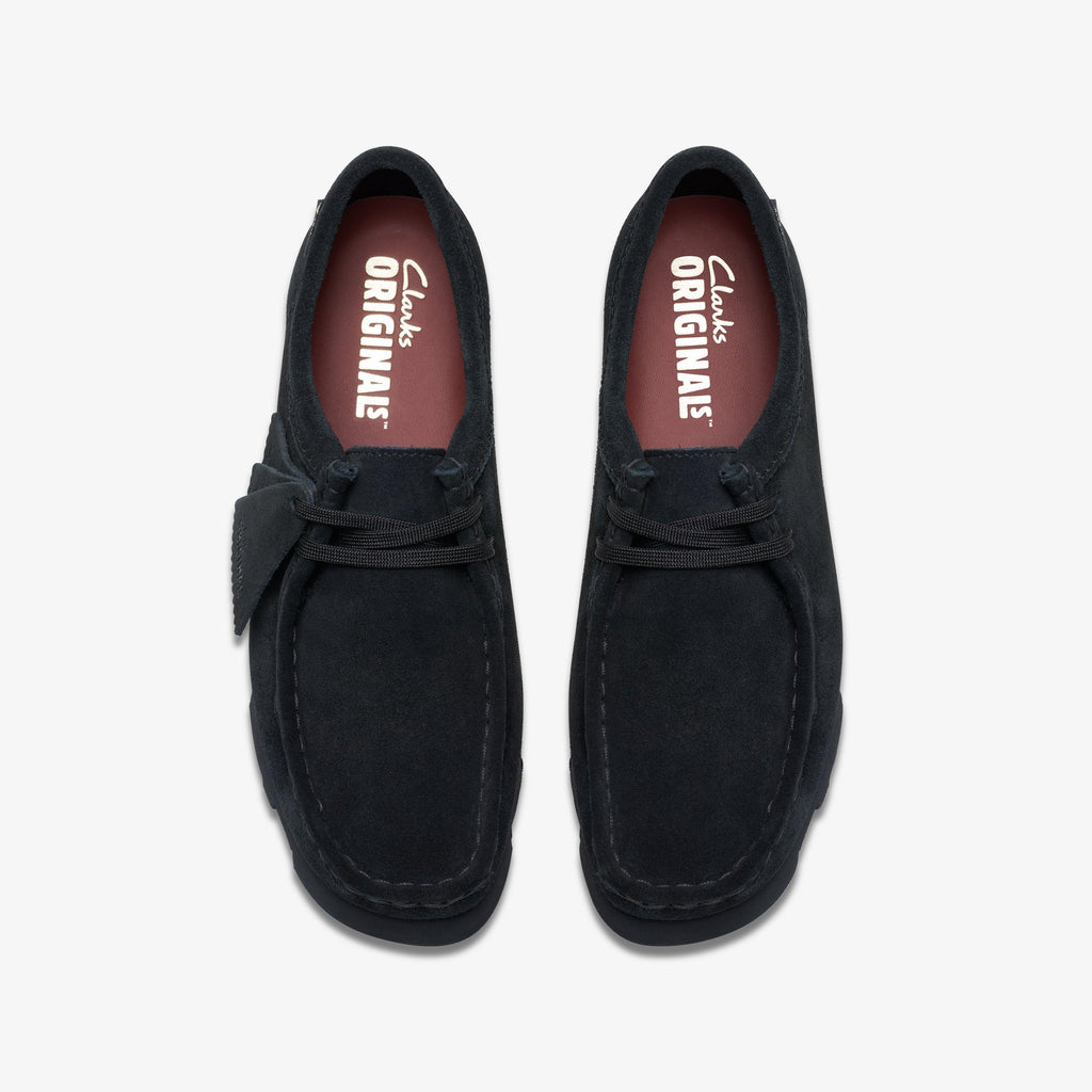 Wallabee en daim noir Gore-Tex