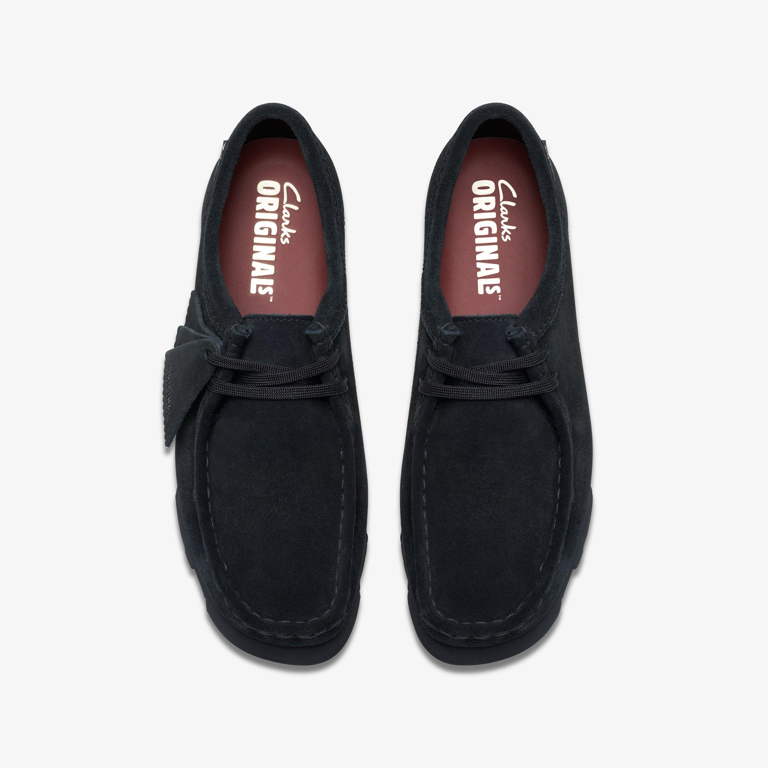 Wallabee en daim noir Gore-Tex