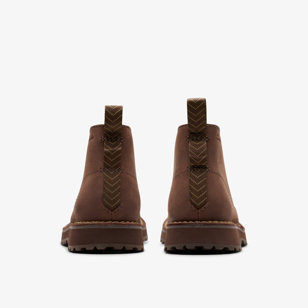 Solsbury Desert Boot Cuir marron foncé