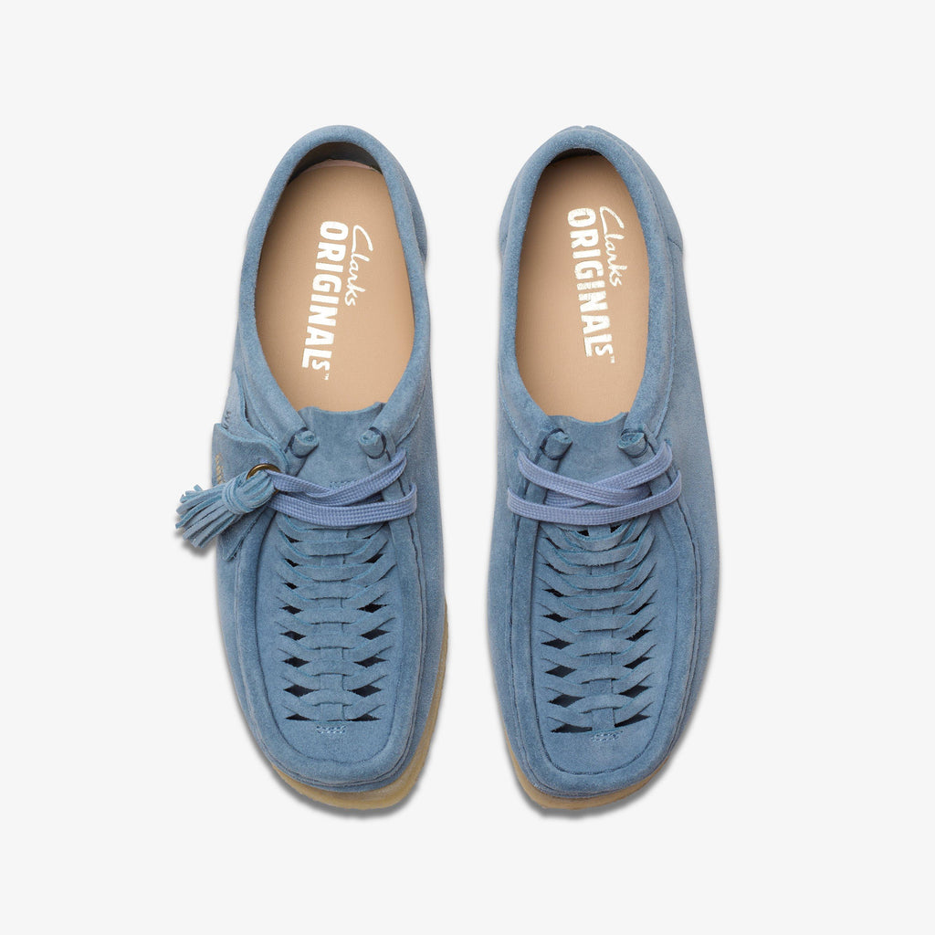 Wallabee Weave Sde Bleu Poudre