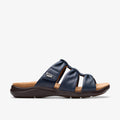Kitly Slide
Cuir bleu marine