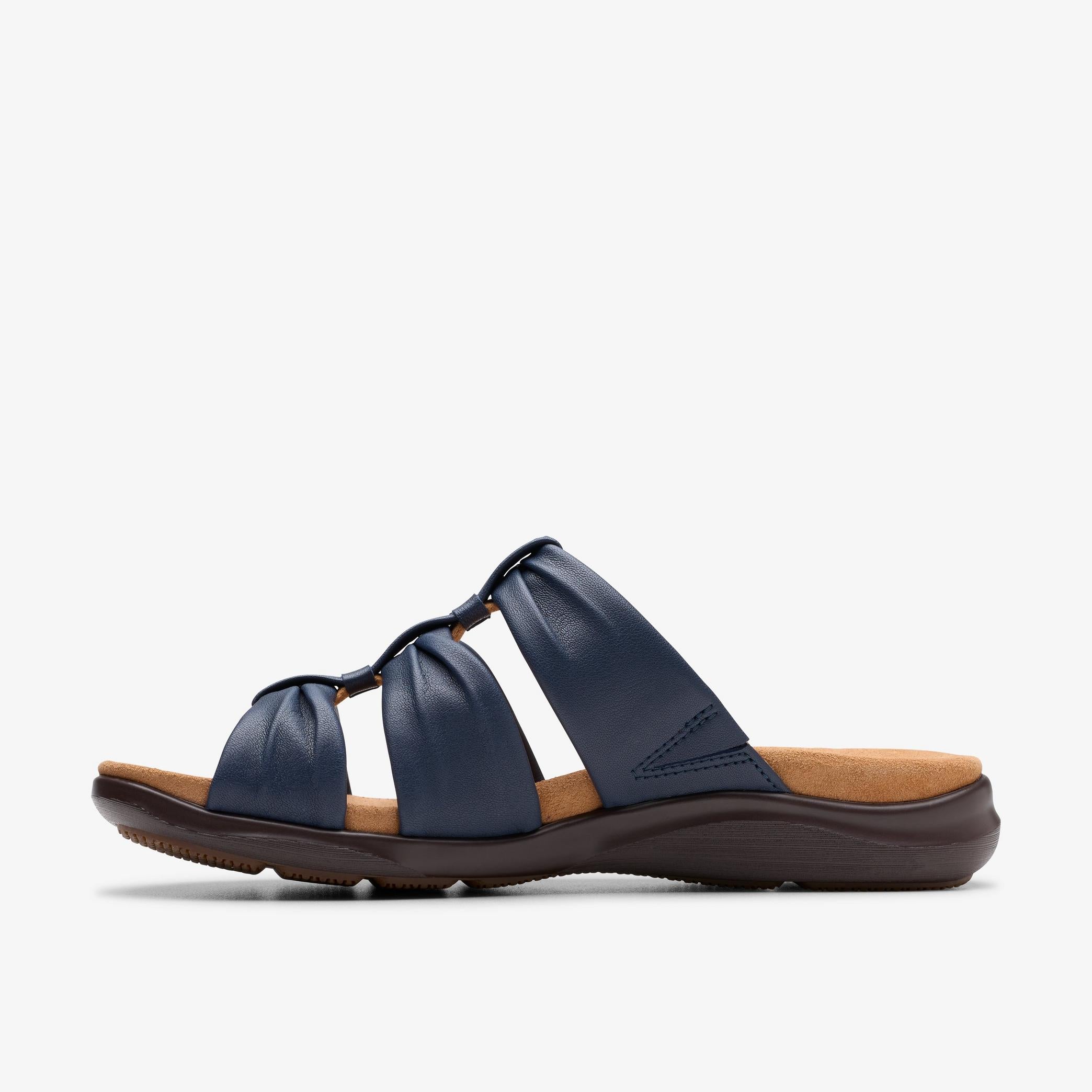 Kitly Slide
Cuir bleu marine