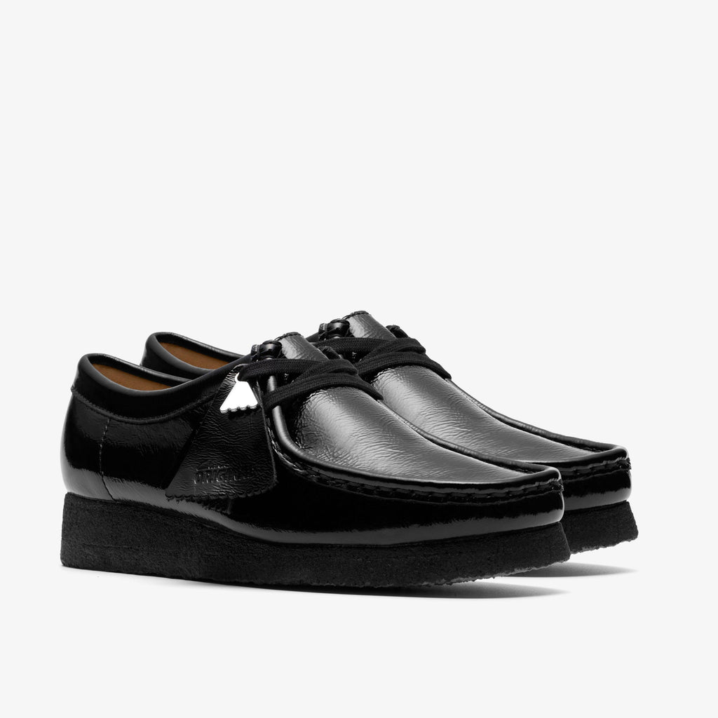 Wallabee Vernis noir