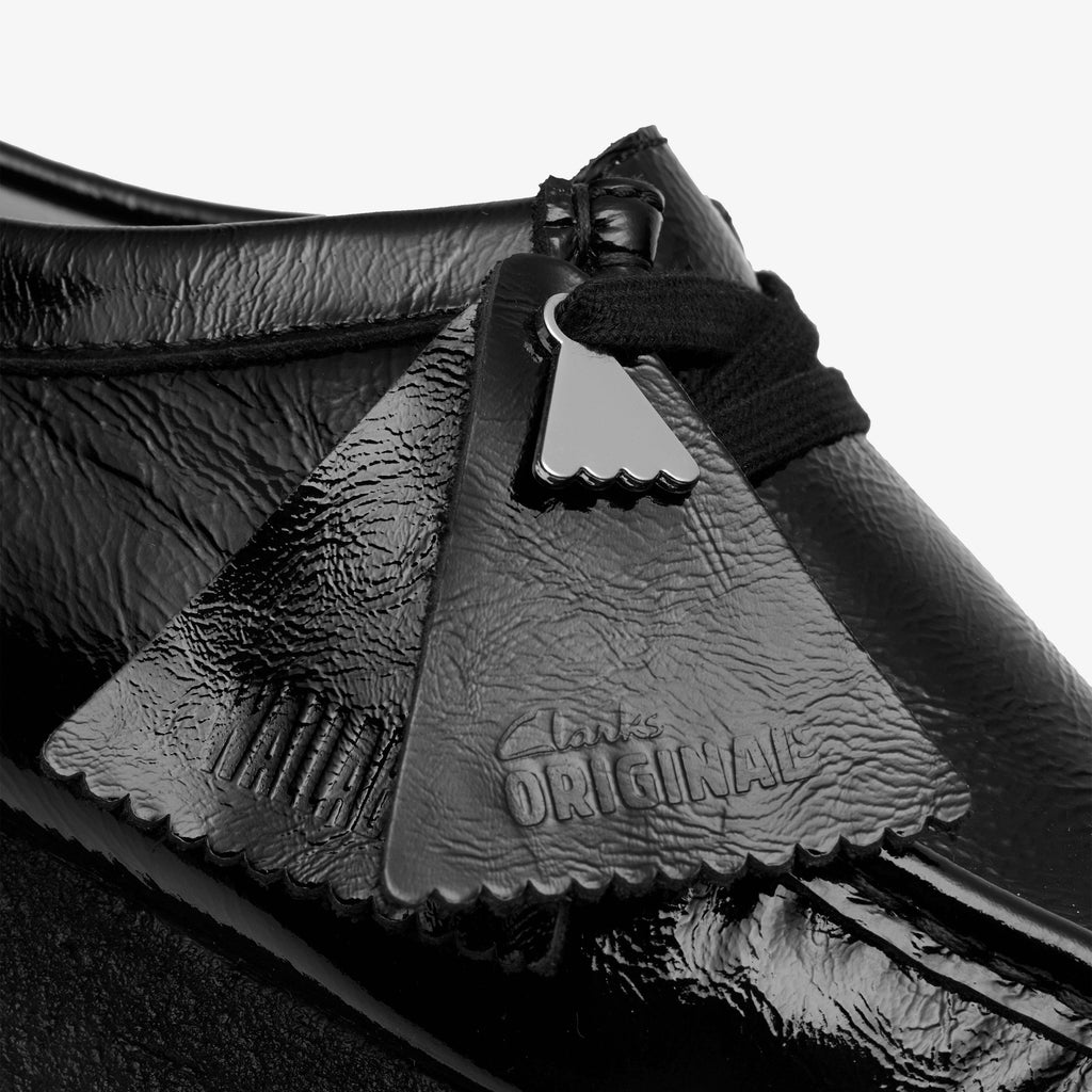 Wallabee Vernis noir