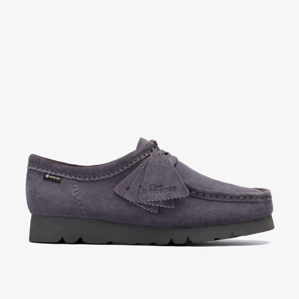 Wallabee GORE-TEX Daim Gris Violet