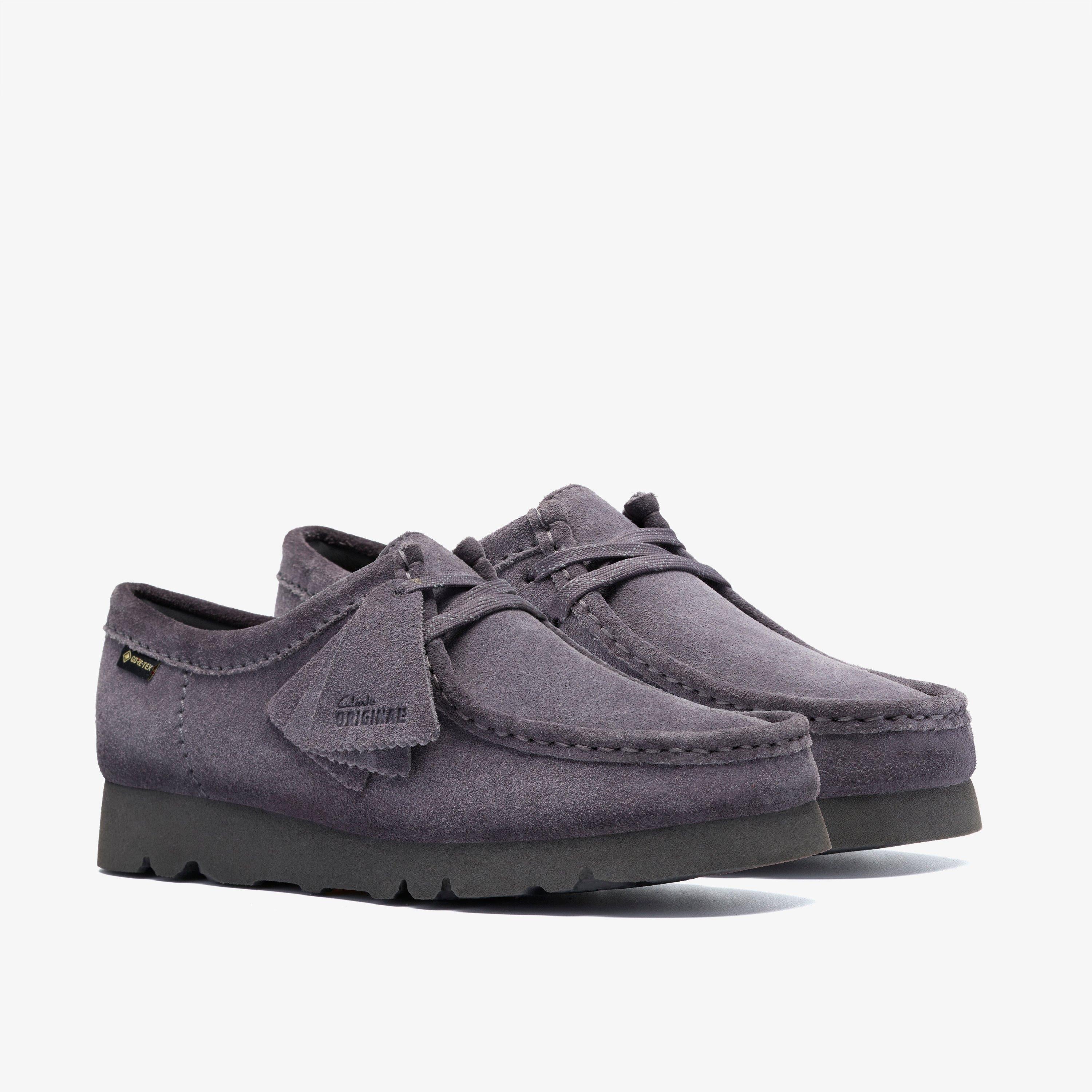 Wallabee GORE-TEX Daim Gris Violet