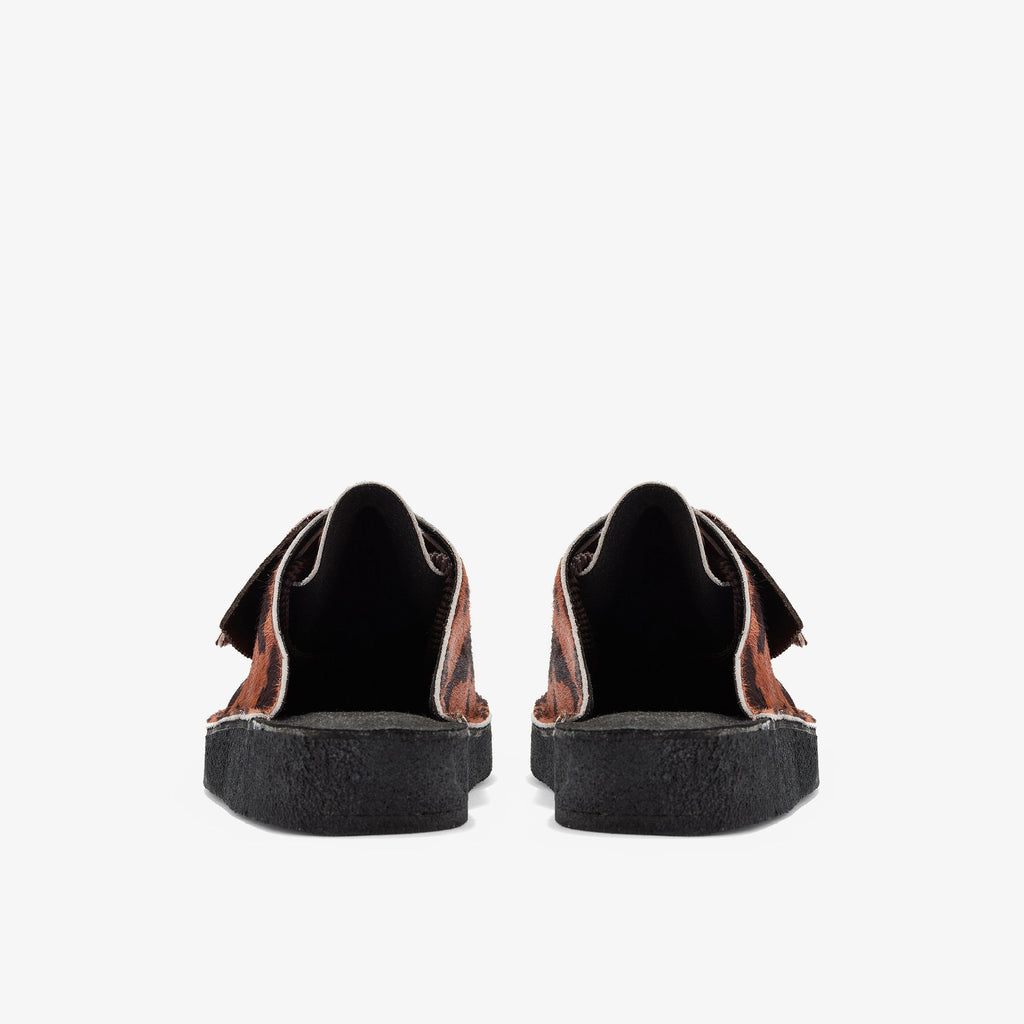 Desert Nomad Mule Brown Cow Print