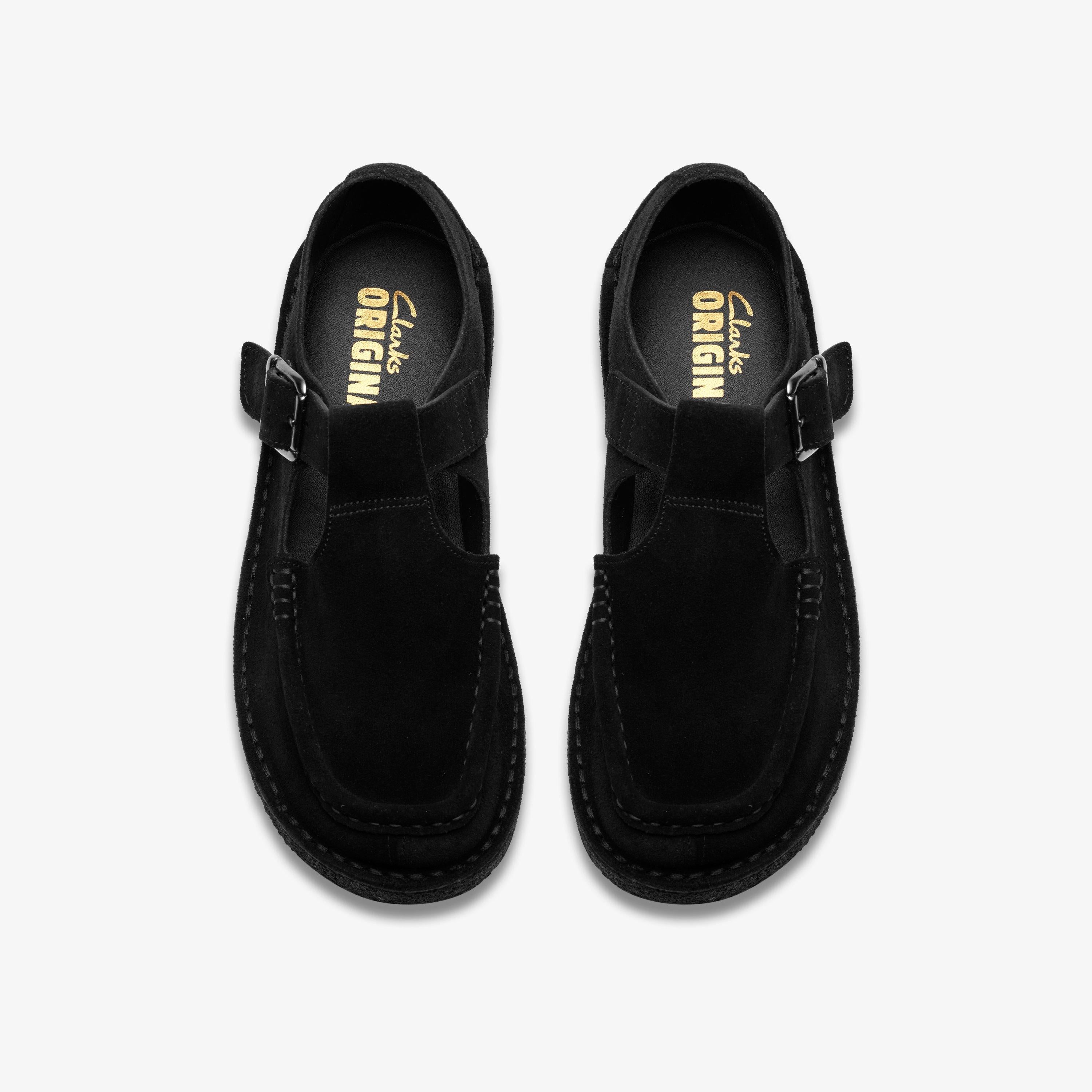 Nomad T Bar Suède noir