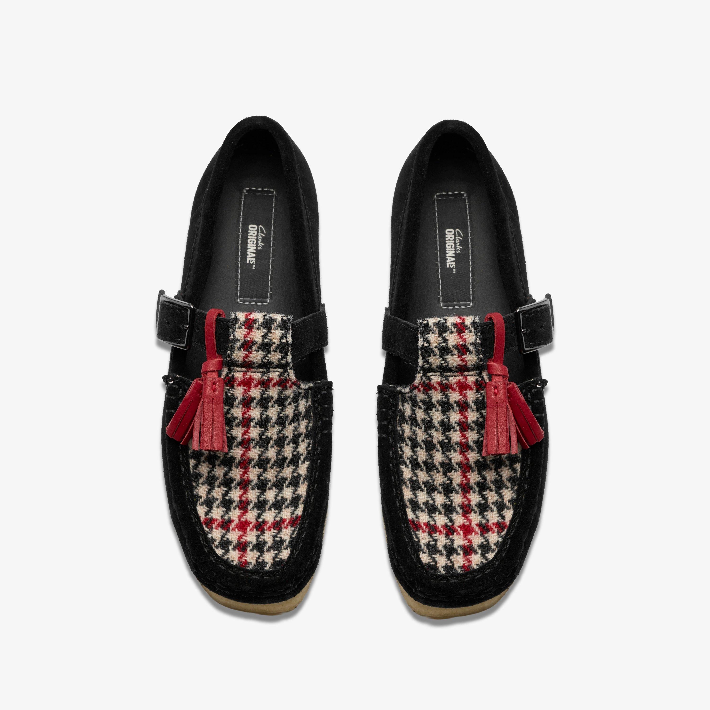 Wallabee T Bar Combinaison en tweed noir