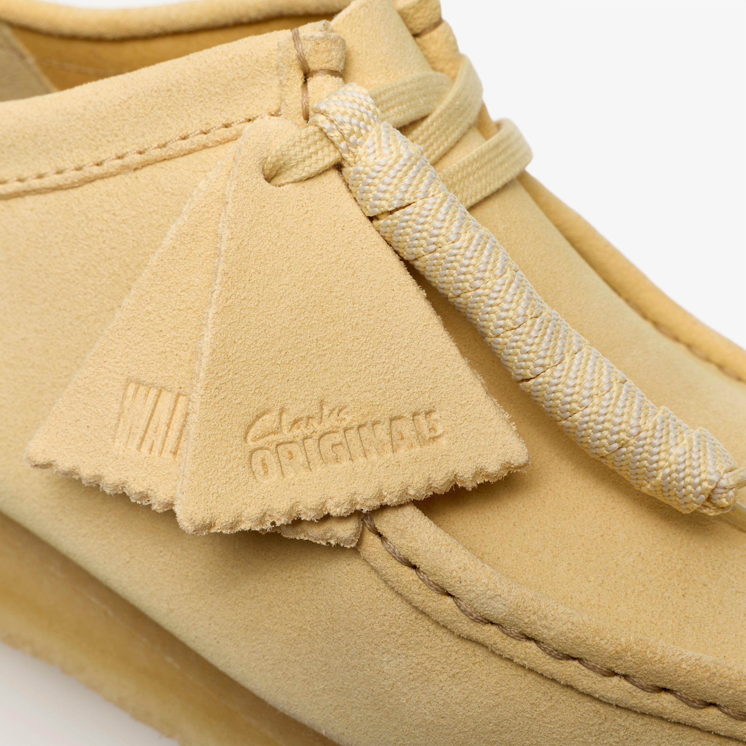 Wallabee Daim jaune pâle