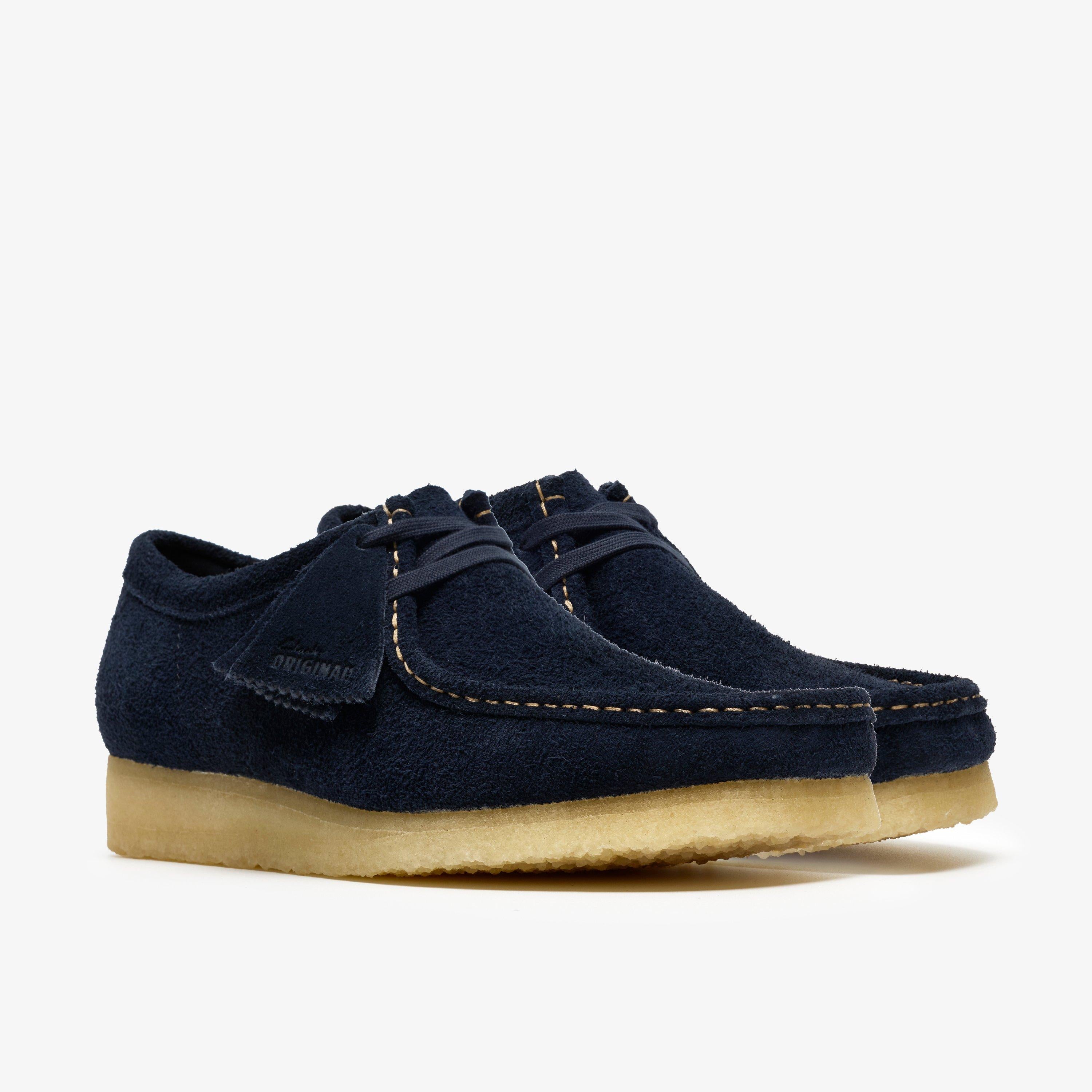 Wallabee Daim bleu marine