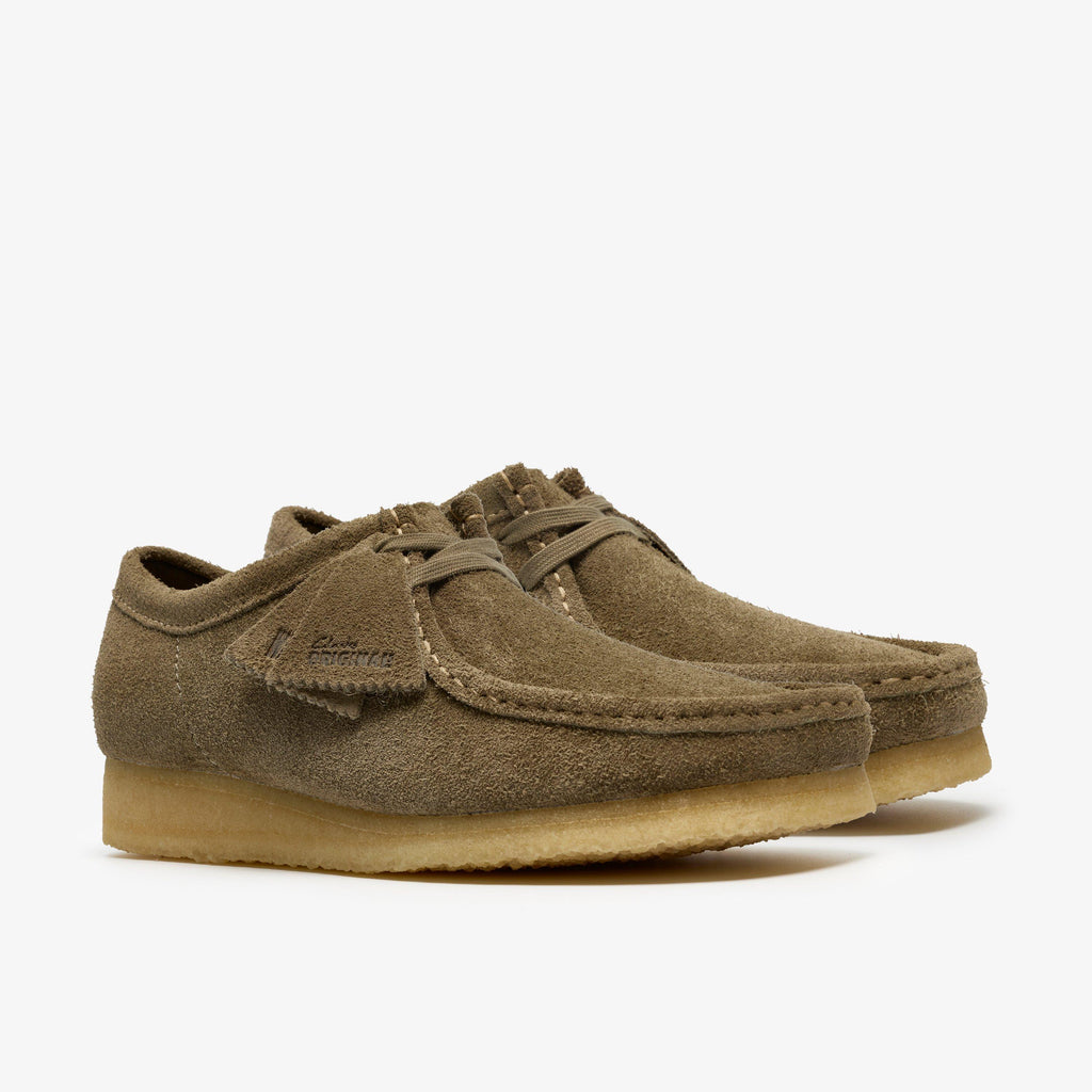 Wallabee Smoke Grey Suede