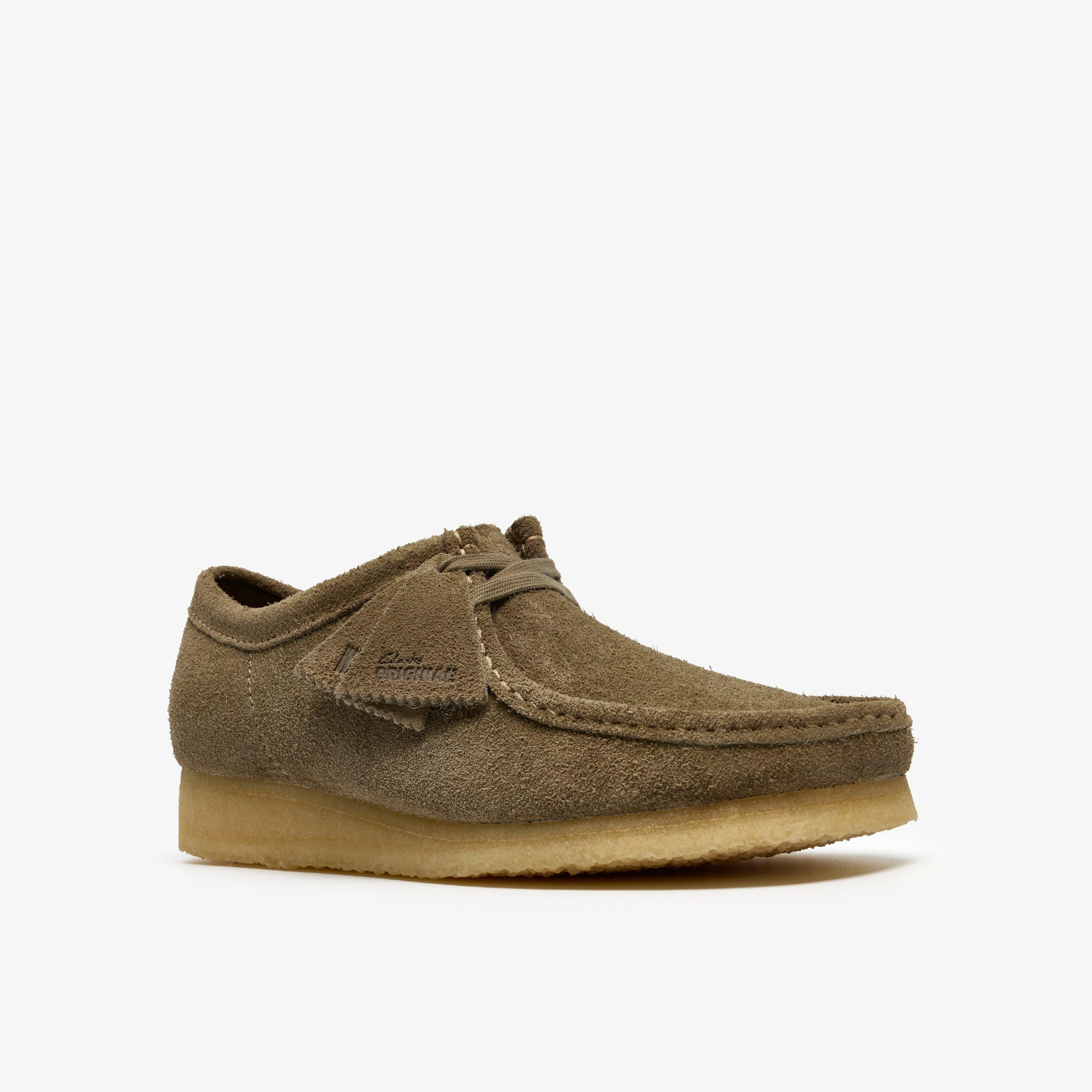 Wallabee Smoke Grey Suede