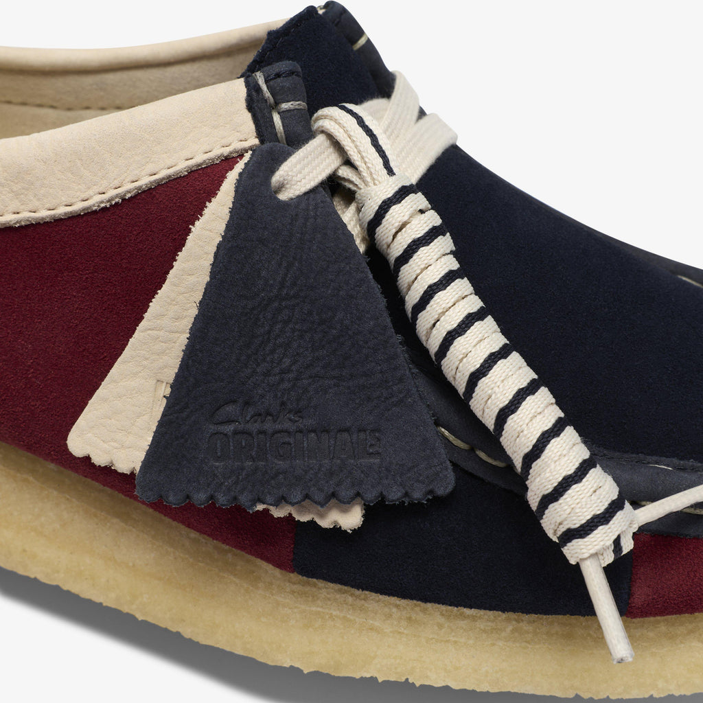 Wallabee Navy Stripe
