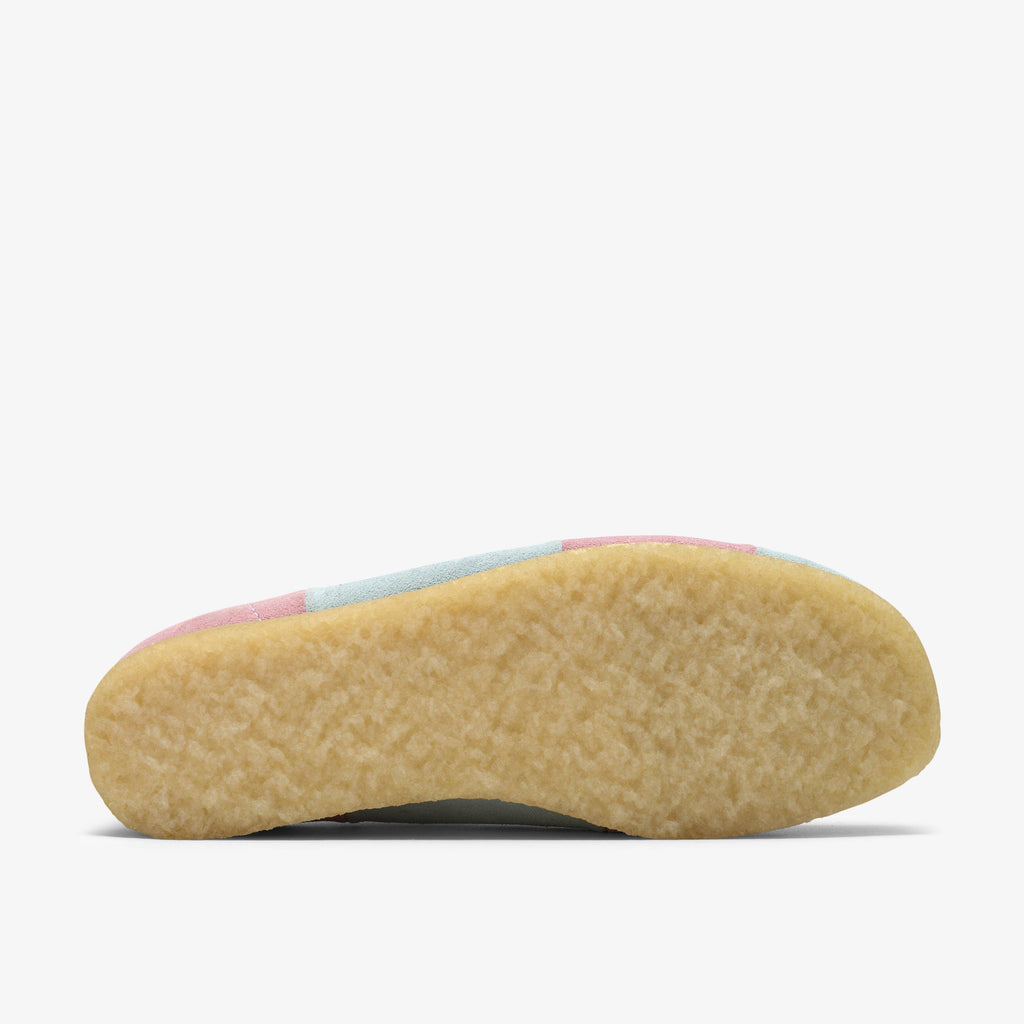 Wallabee Pale Blue Stripe