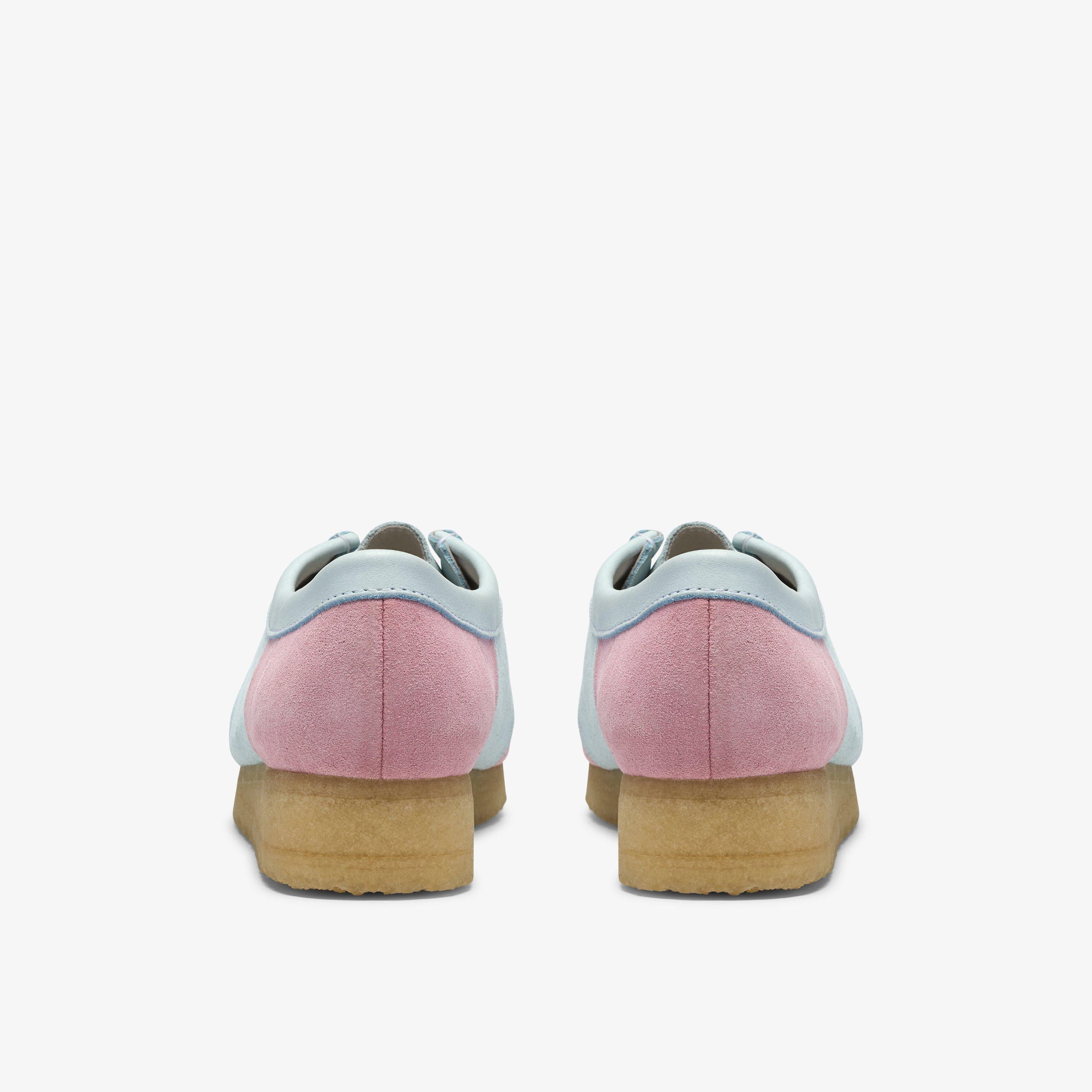 Wallabee Pale Blue Stripe