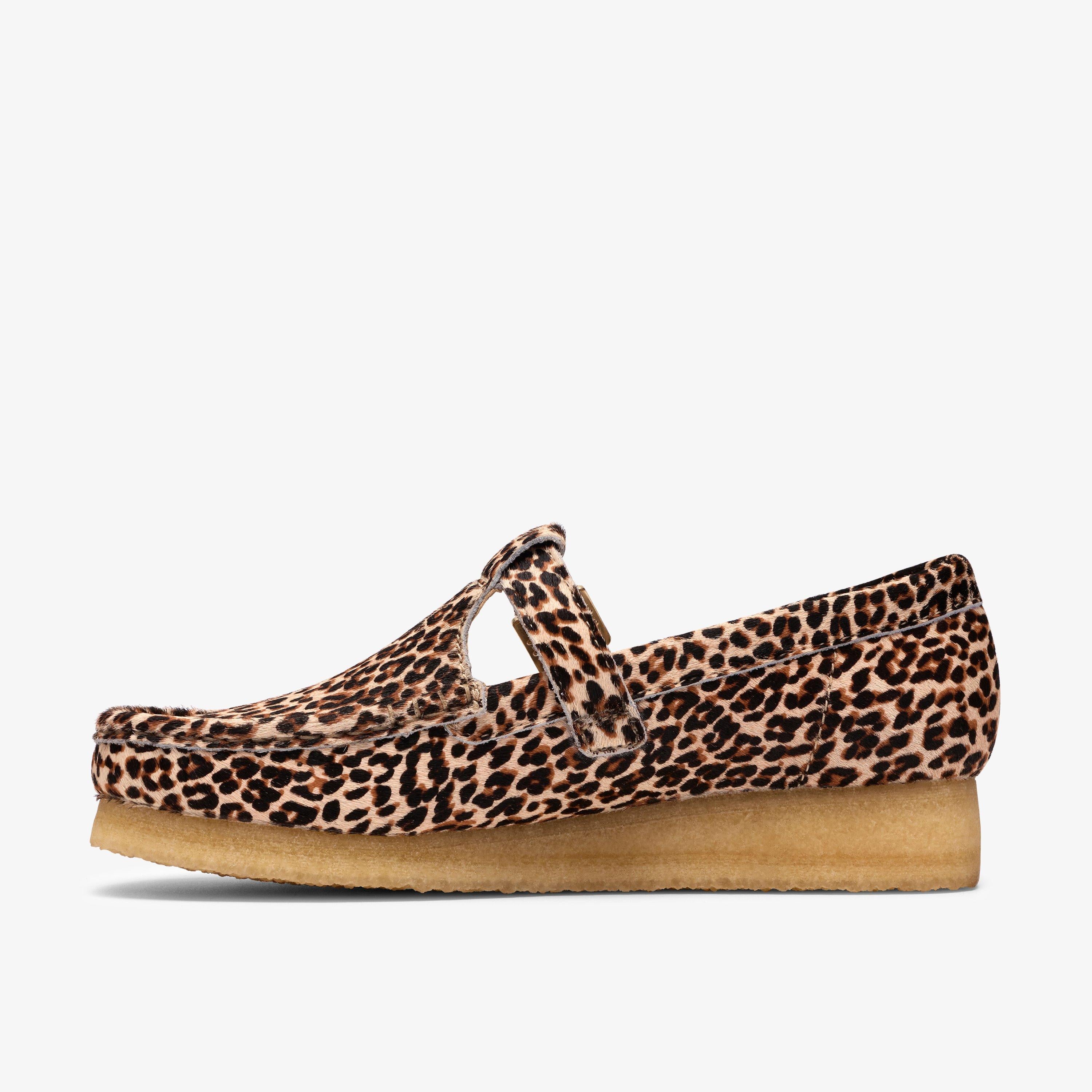 Wallabee T Bar Imprimé Léopard