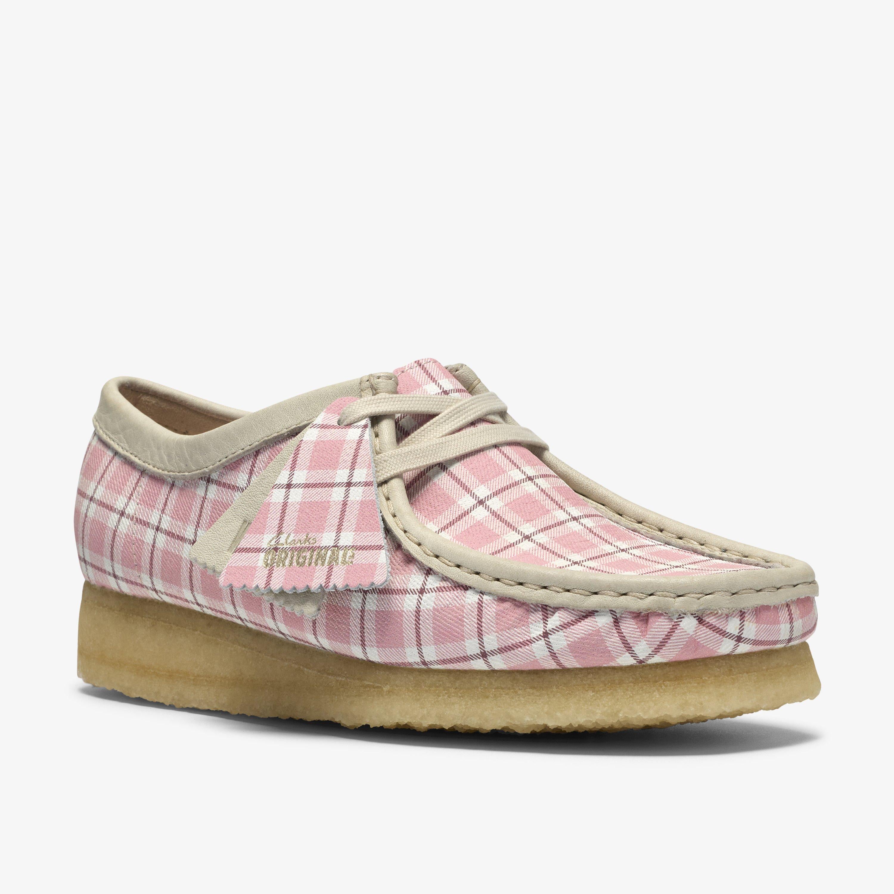 Wallabee Pink Check