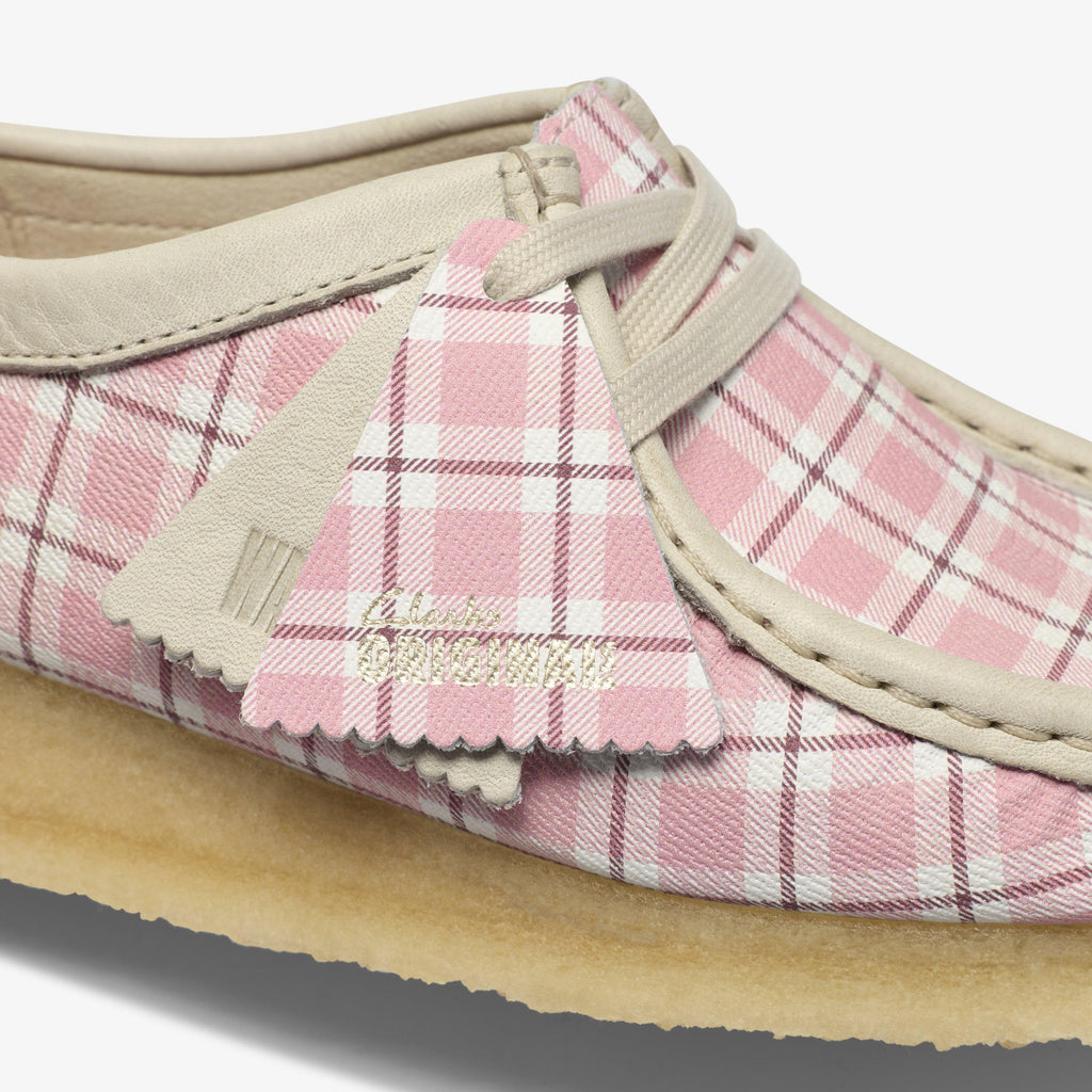 Wallabee Pink Check