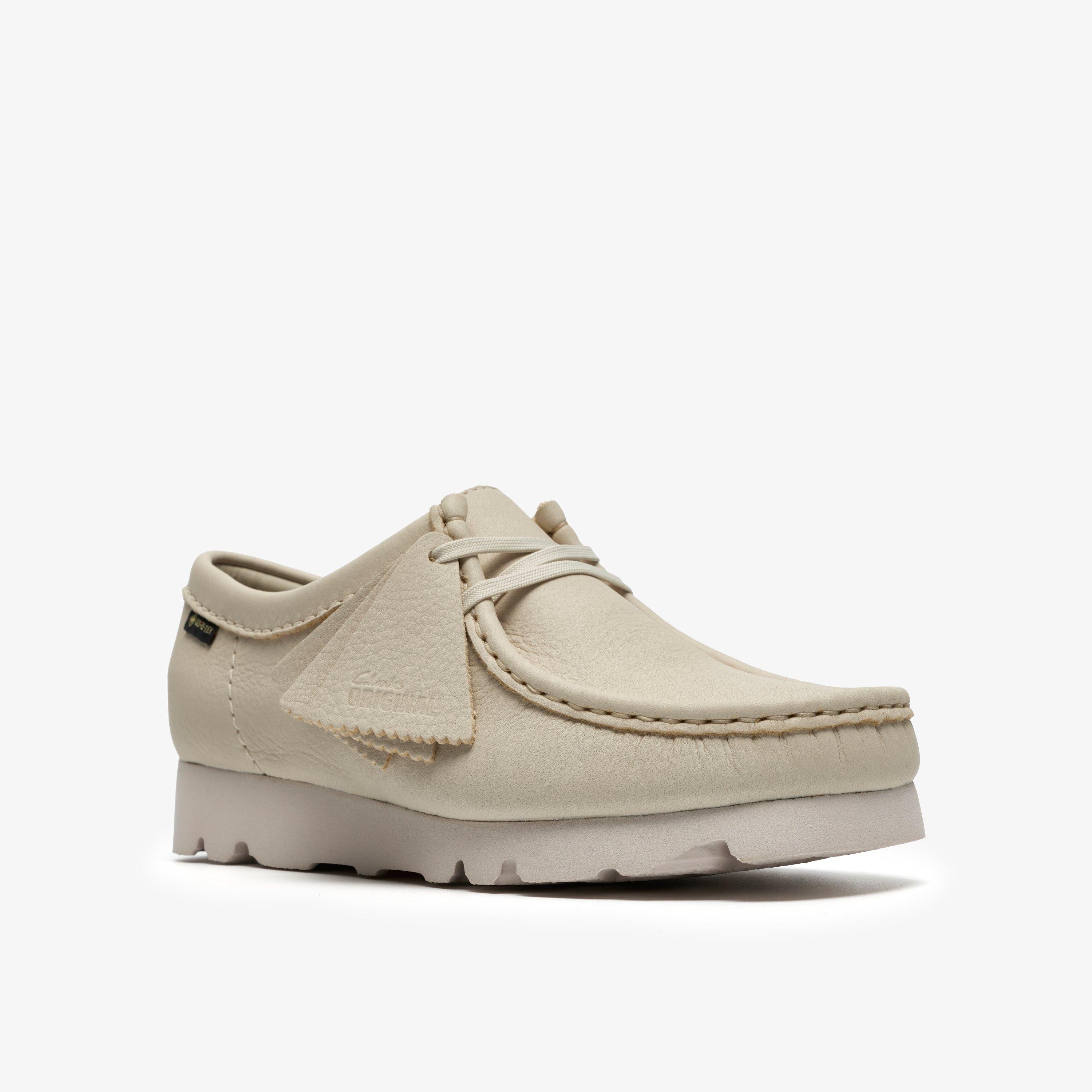 Wallabee GORE-TEX Cuir blanc