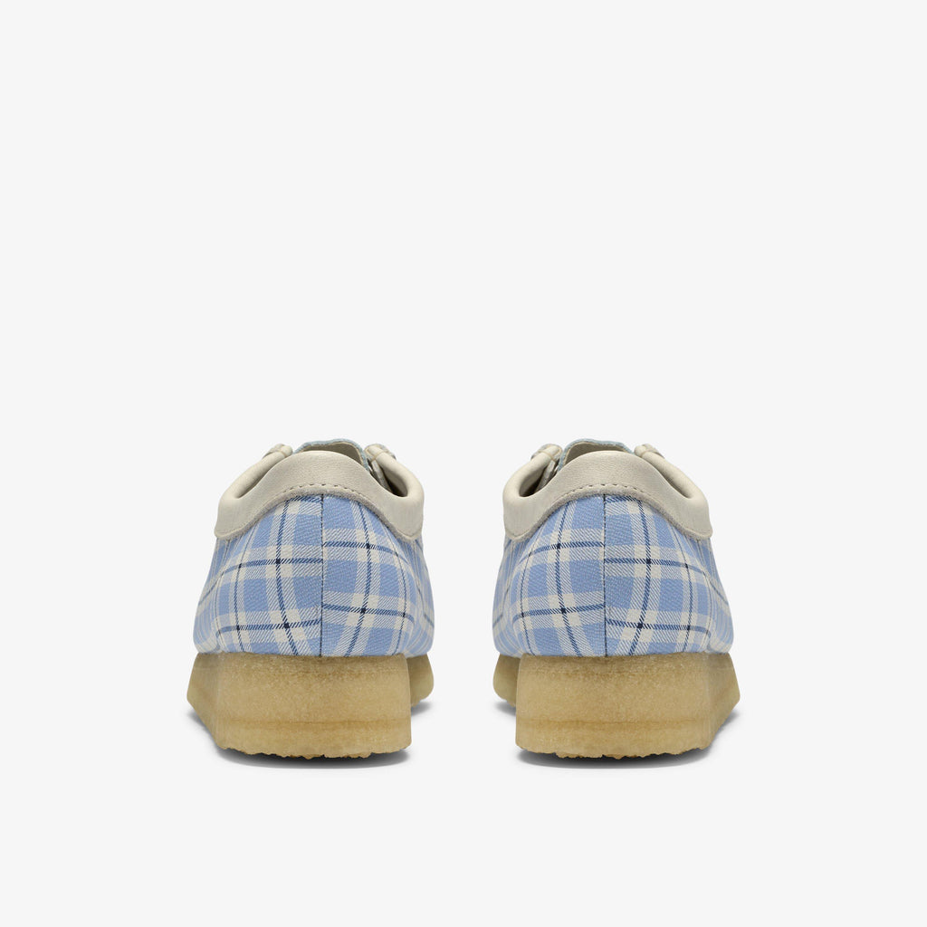 Wallabee Blue Check