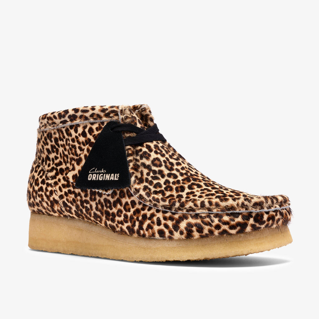 Wallabee Boot Imprimé Léopard