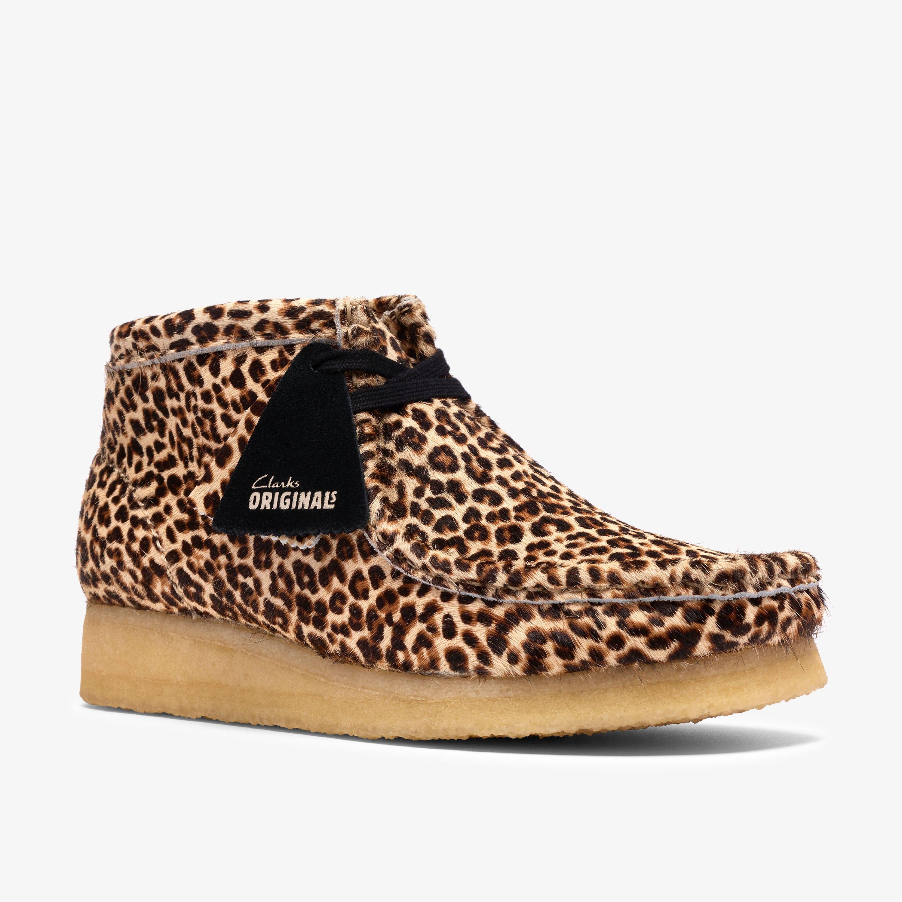 Wallabee Boot Imprimé Léopard