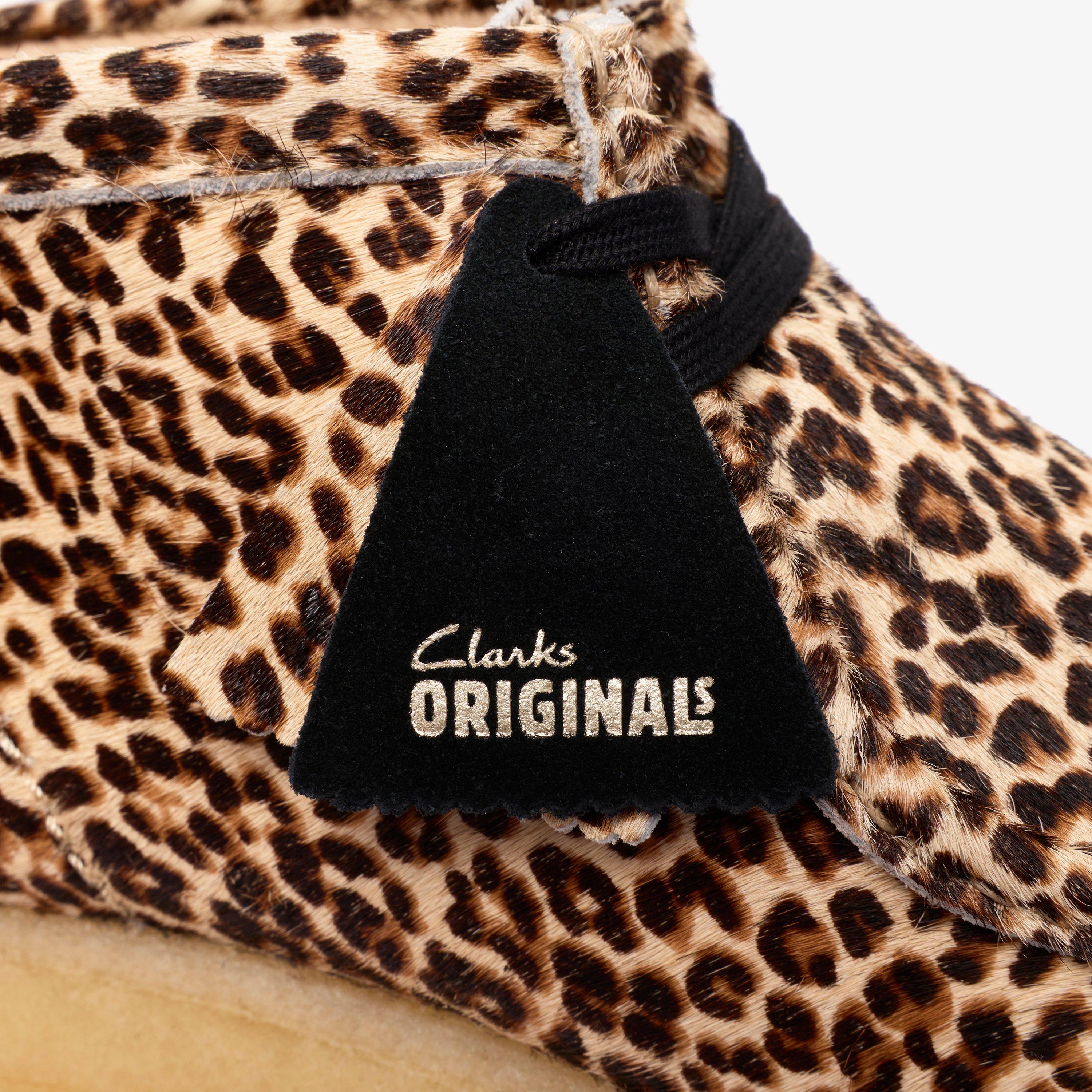 Wallabee Boot Imprimé Léopard