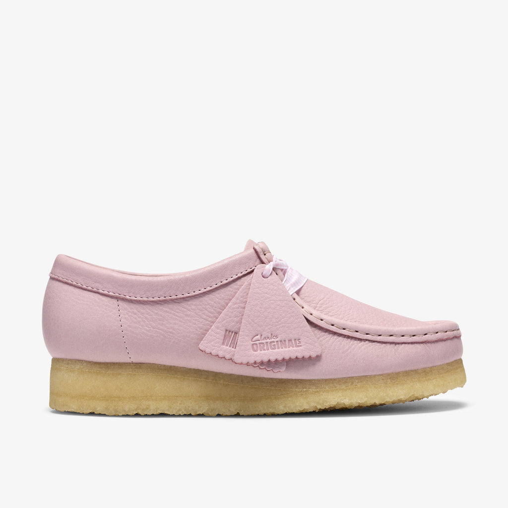 Wallabee Cuir rose bébé