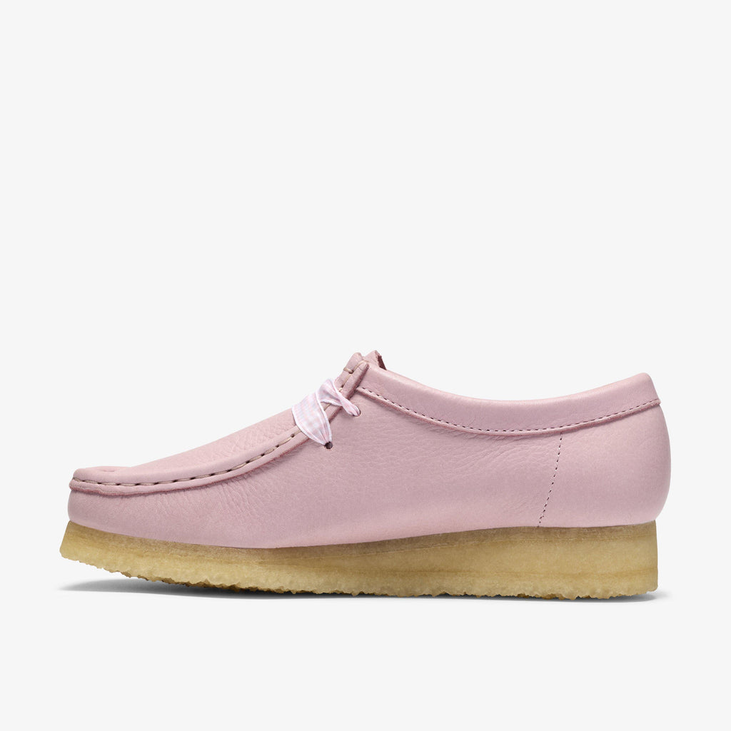 Wallabee Cuir rose bébé