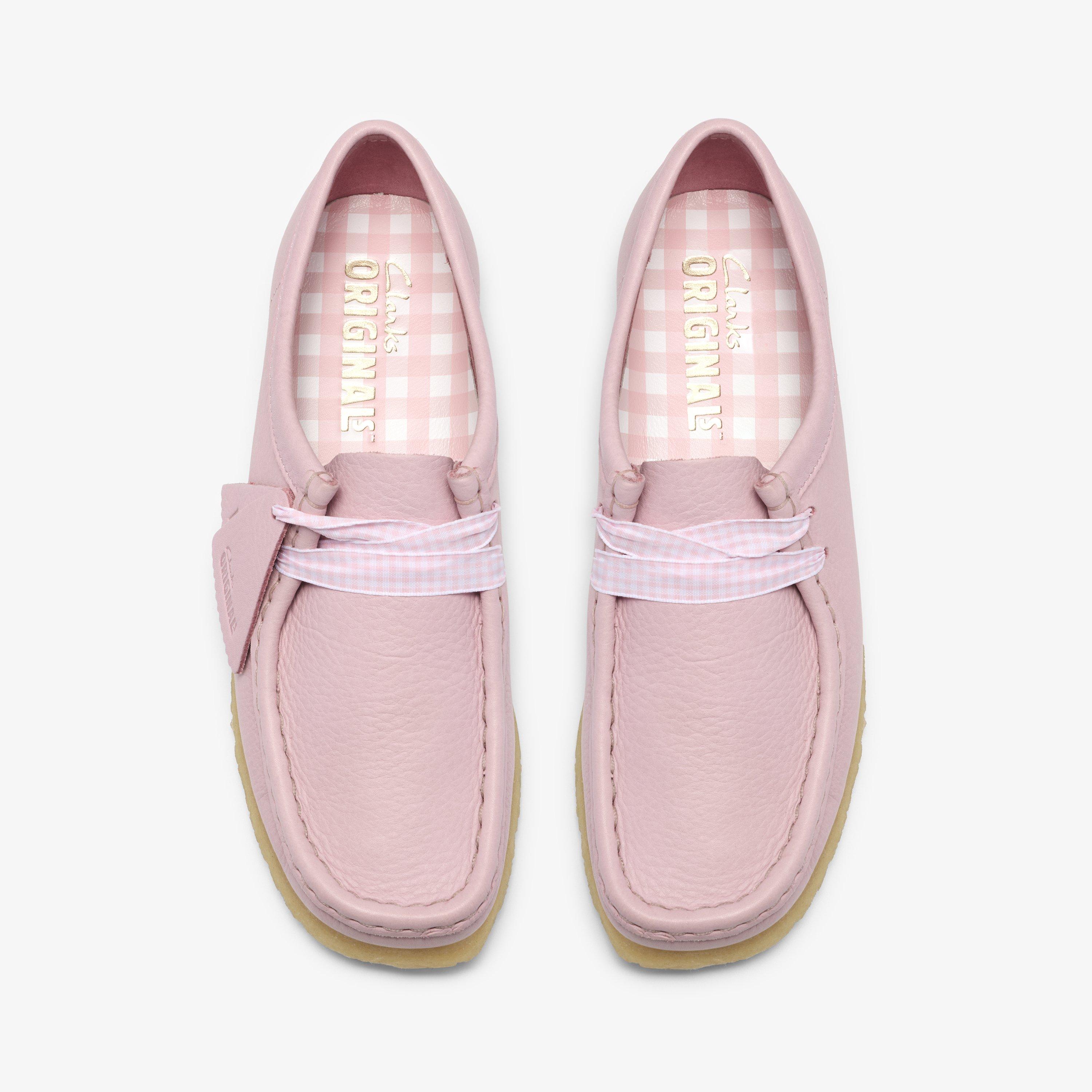 Wallabee Cuir rose bébé