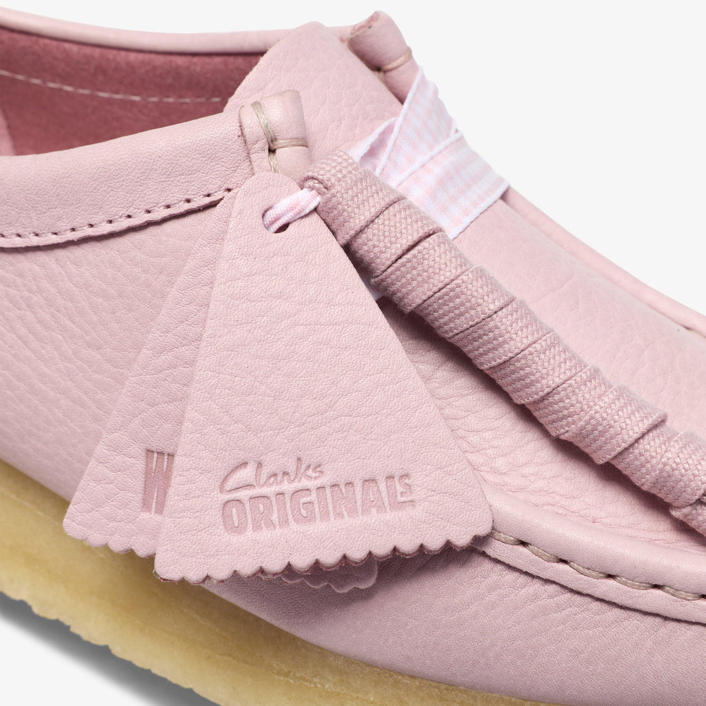 Wallabee Cuir rose bébé