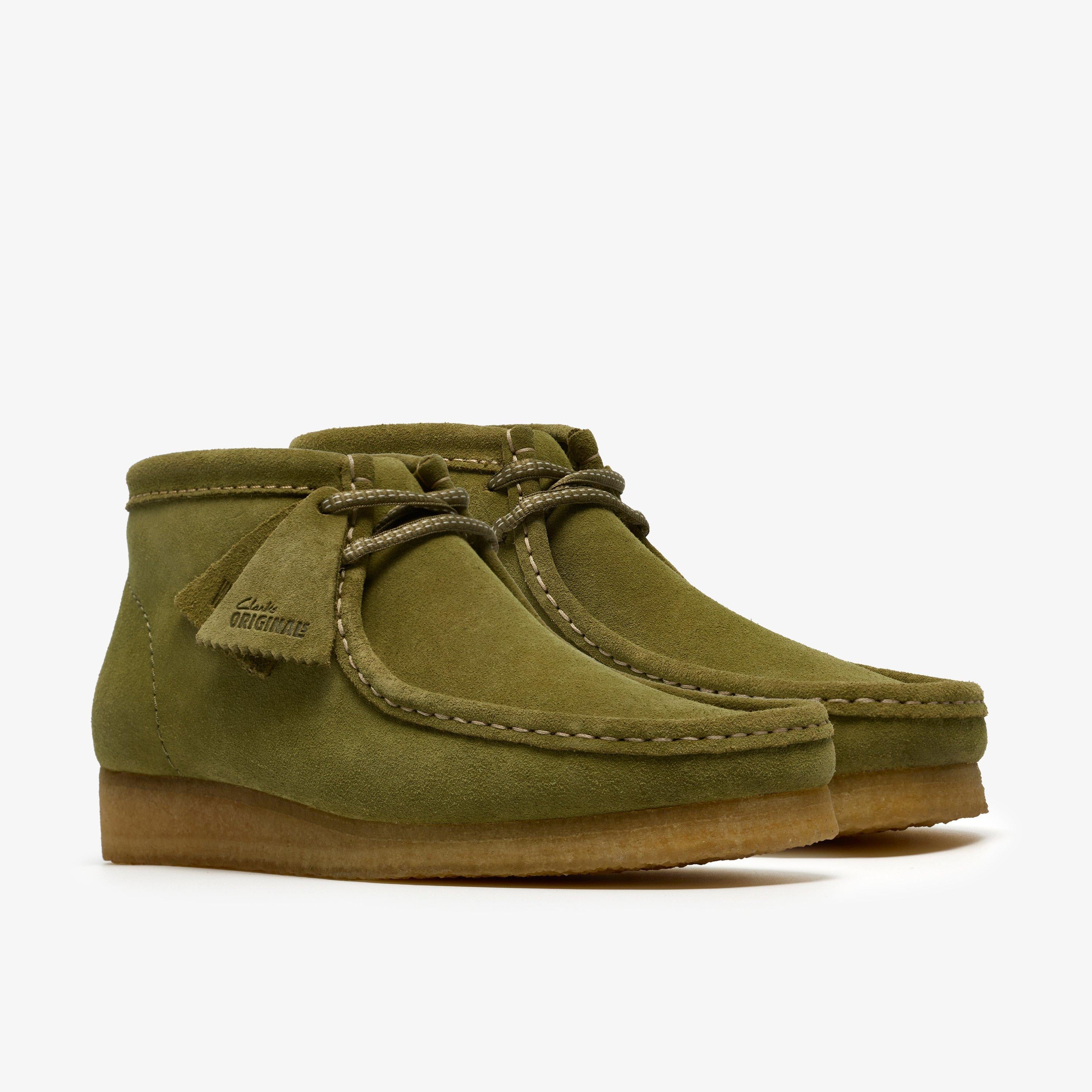 Wallabee Boot Daim vert