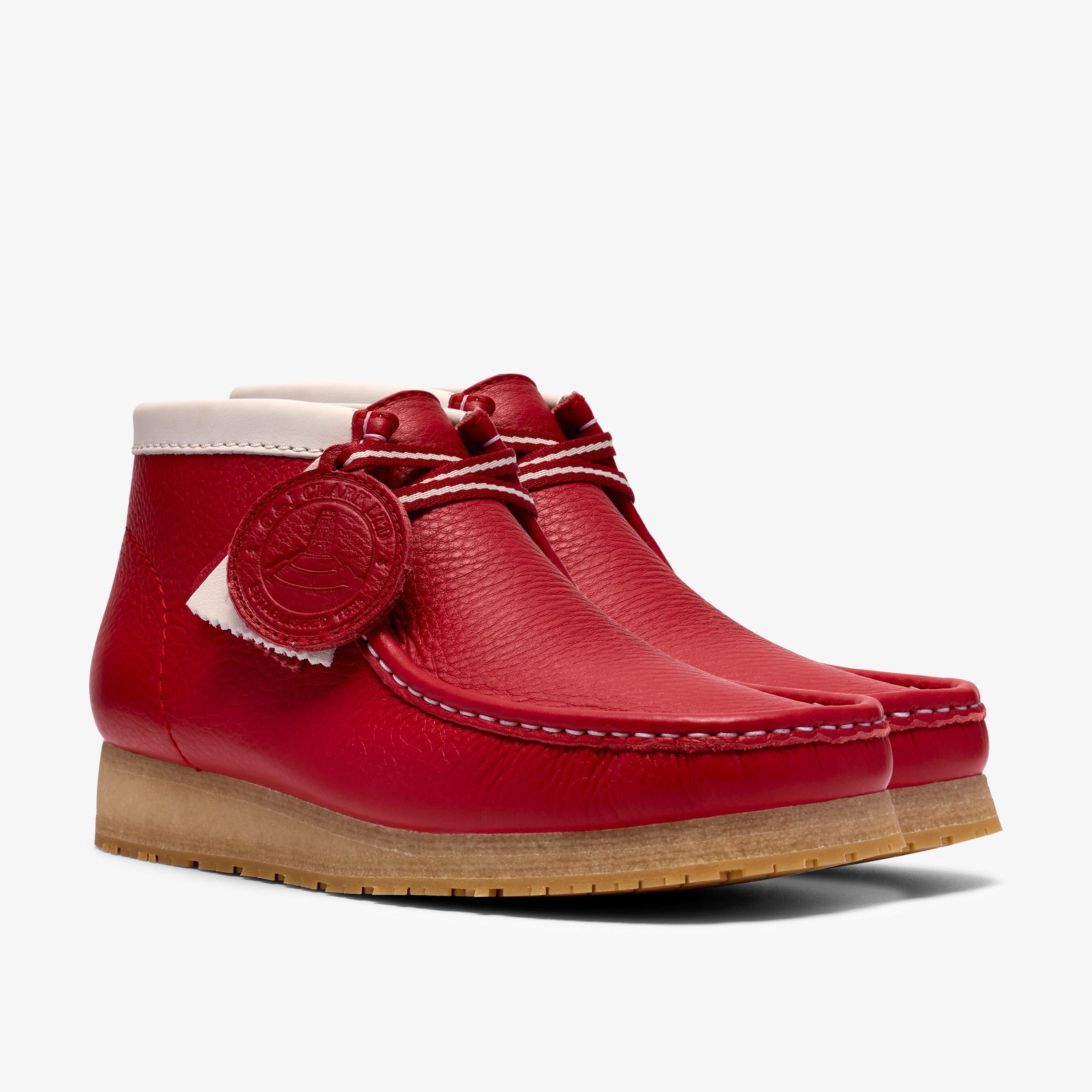 Walla Boot RB Cuir rouge