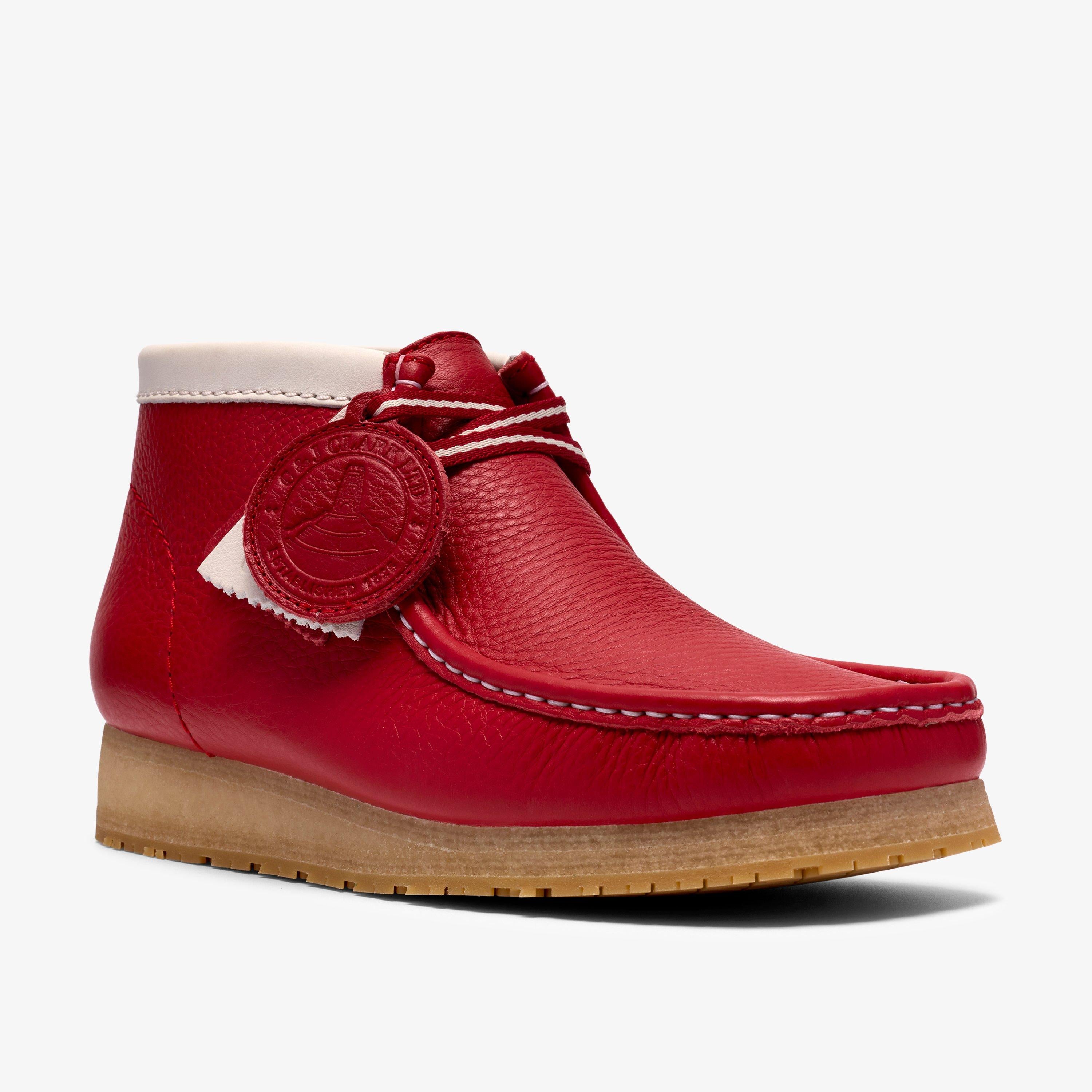 Walla Boot RB Cuir rouge