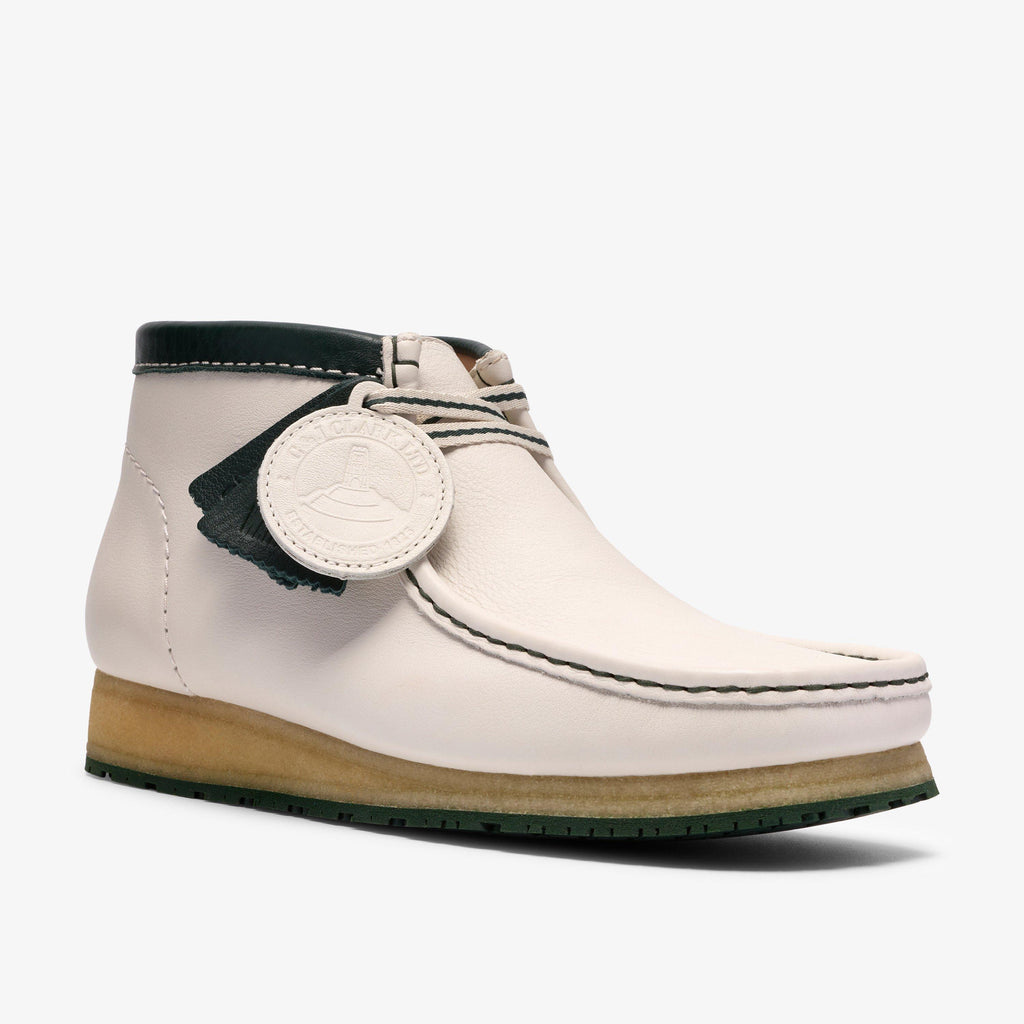 Walla Boot RB Cuir blanc
