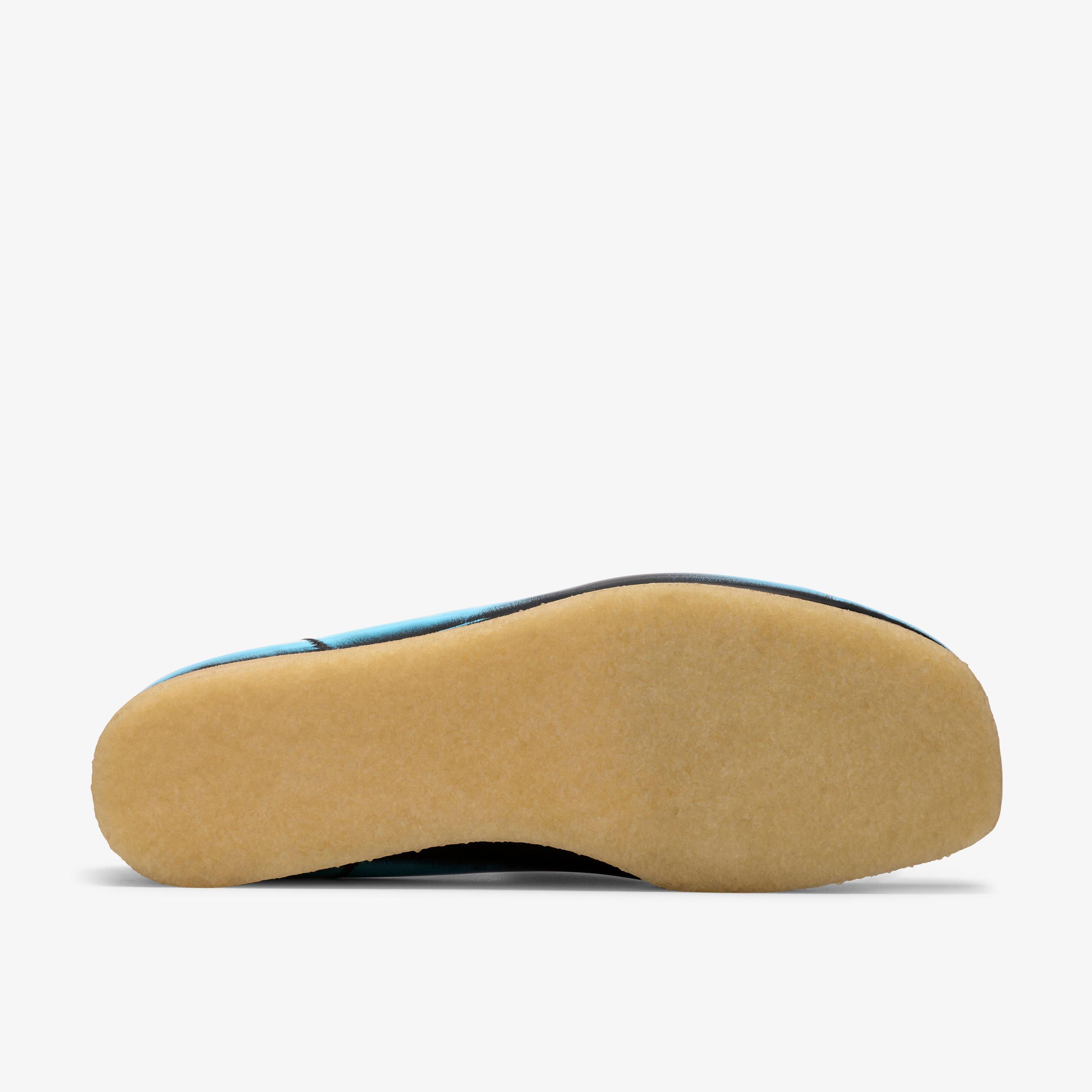 Wallabee Black Brush Off