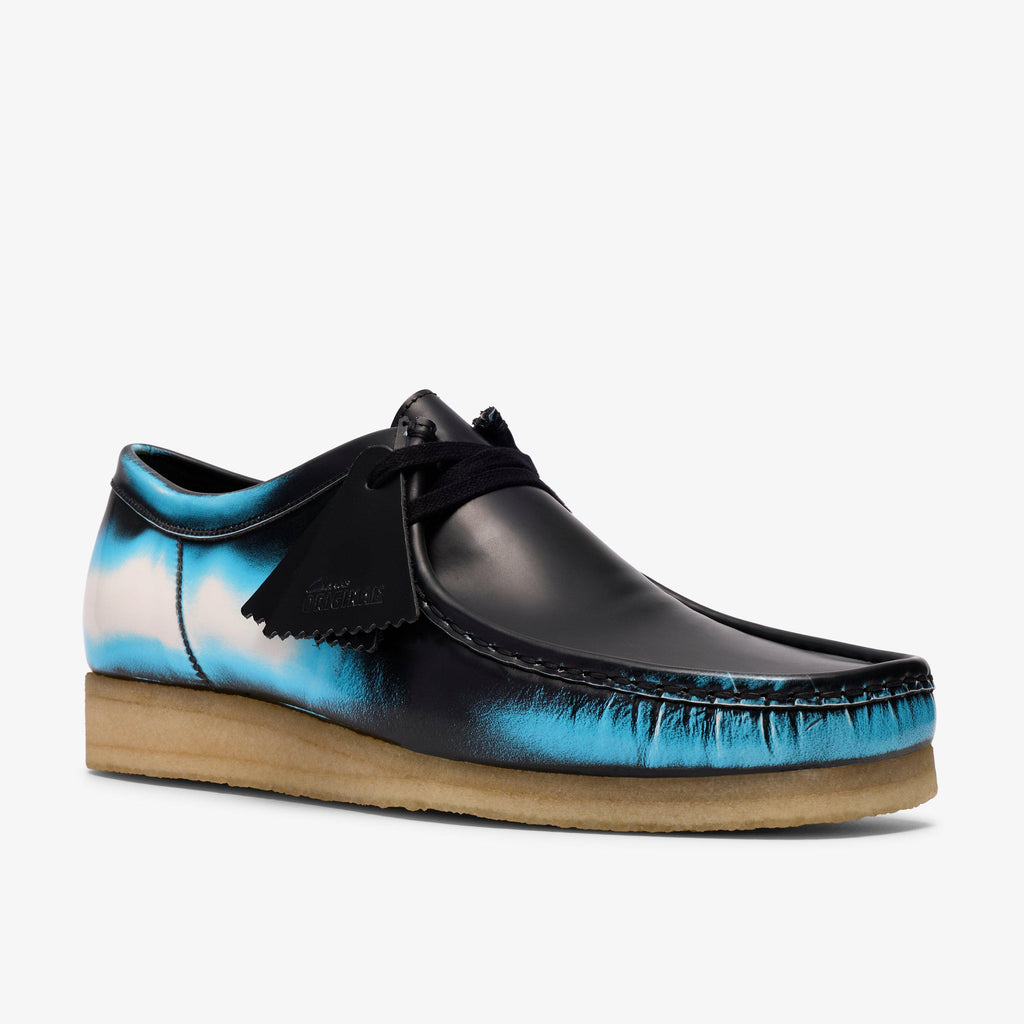 Wallabee Black Brush Off