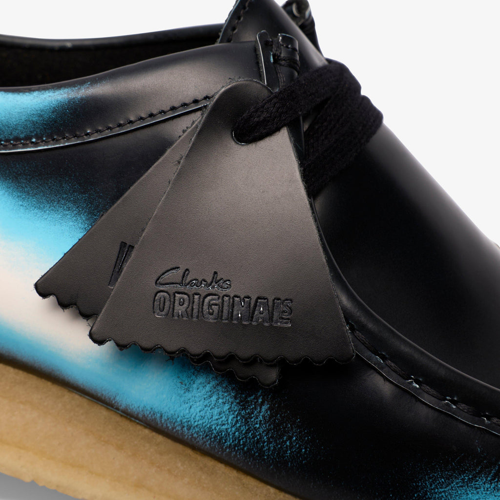 Wallabee Black Brush Off