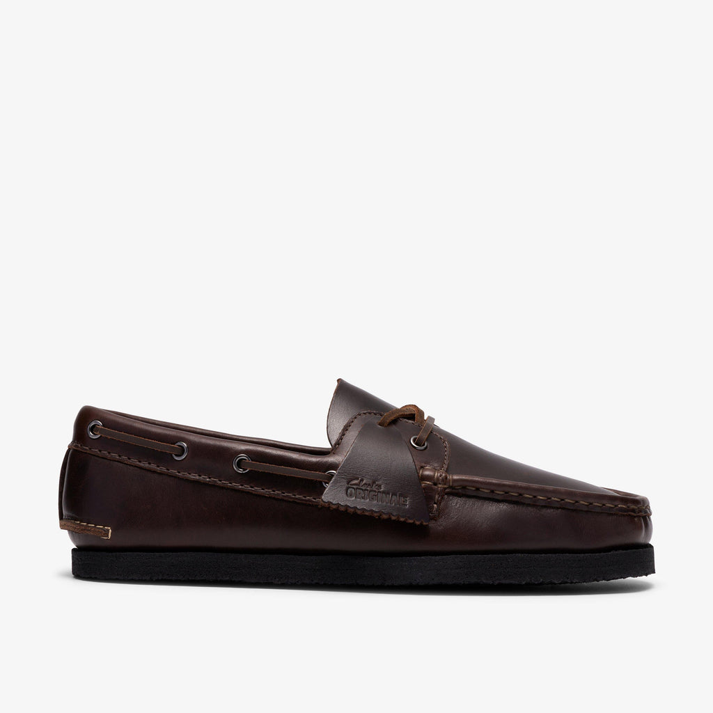 Godney Boat Cuir marron