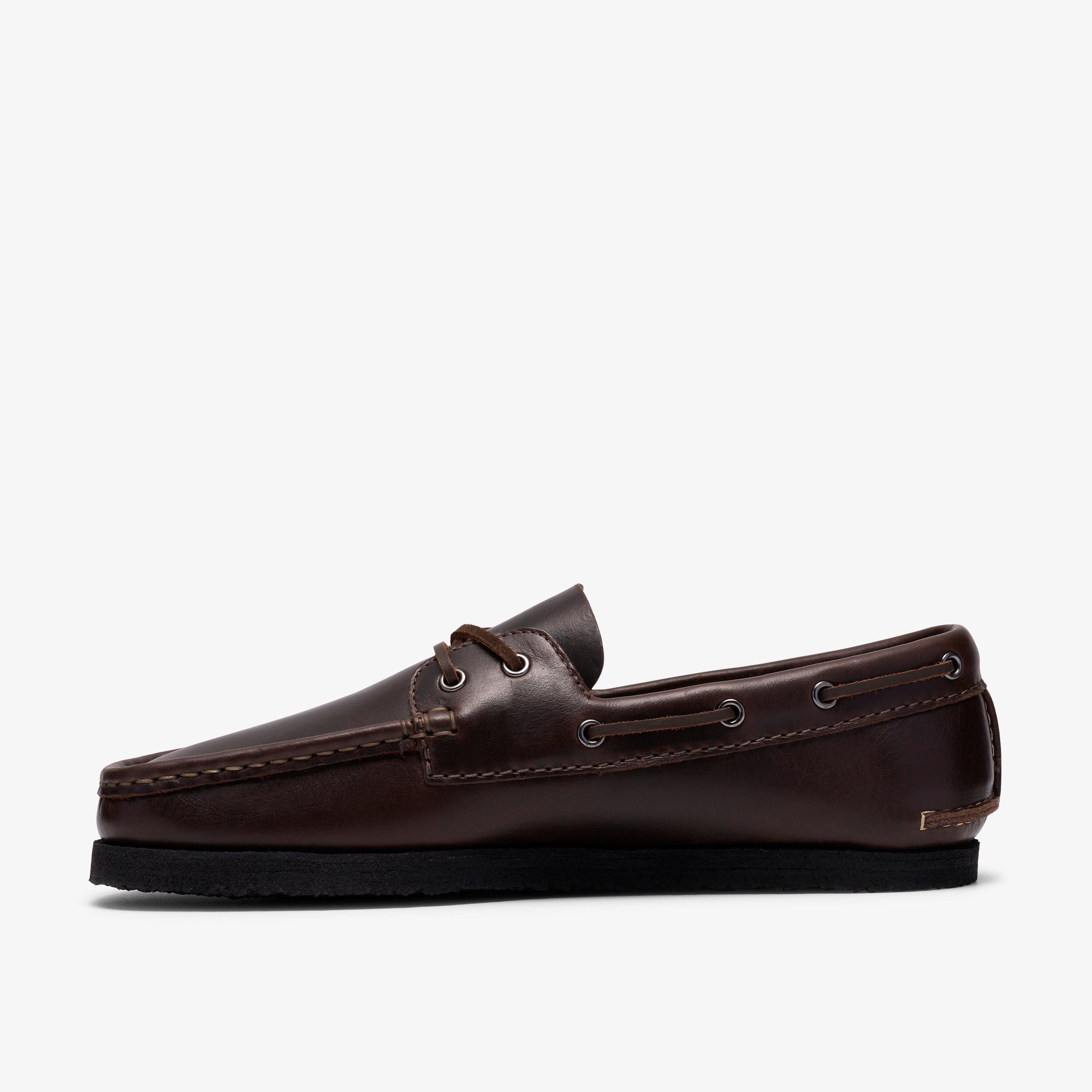 Godney Boat Cuir marron